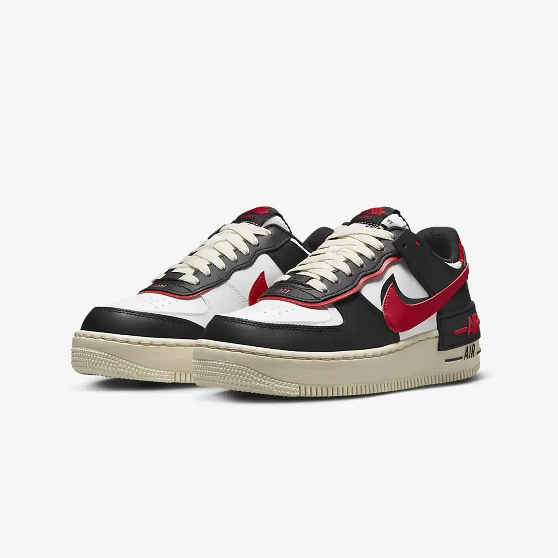 Nike AF1 SHADOW { RED/BLACK