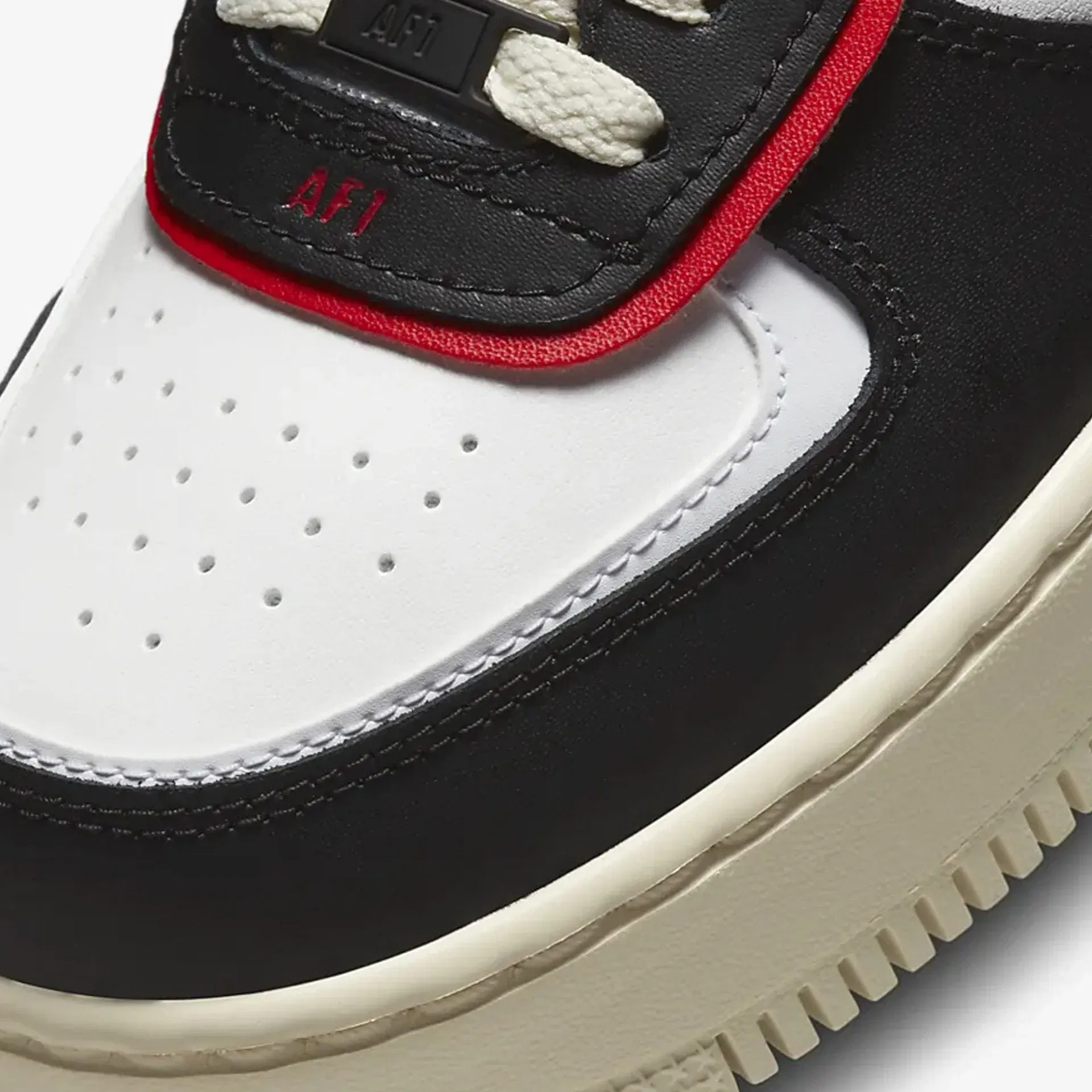 Nike AF1 SHADOW { RED/BLACK