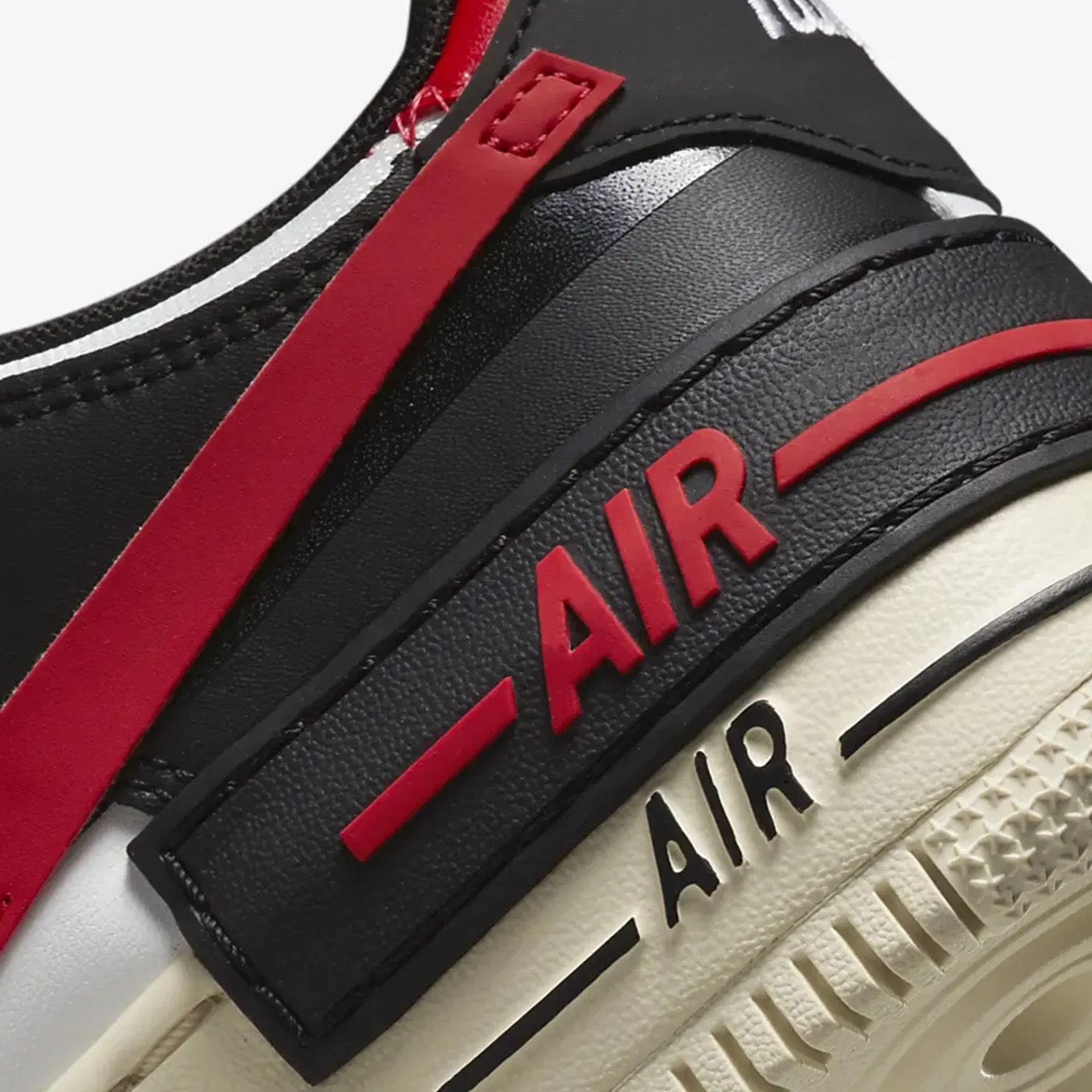 Nike AF1 SHADOW { RED/BLACK
