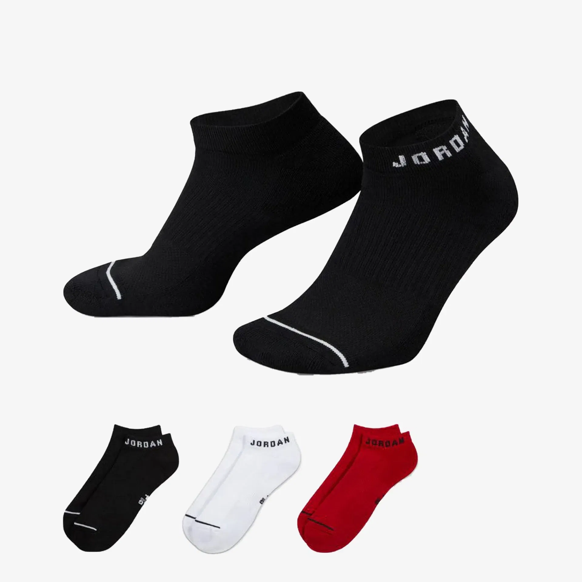 Jordan EVERYDAY NO-SHOW SOCKS (3 PAIRS)