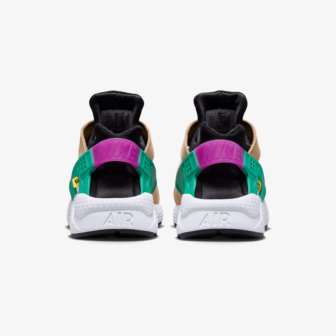 Nike AIR HUARACHE PREMIUM { SAIL/HEMP-BLACK-WHITE