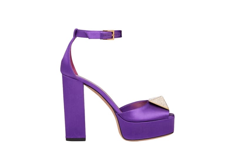 Valentino Garavani One Stud Pumps Purple (Women's)