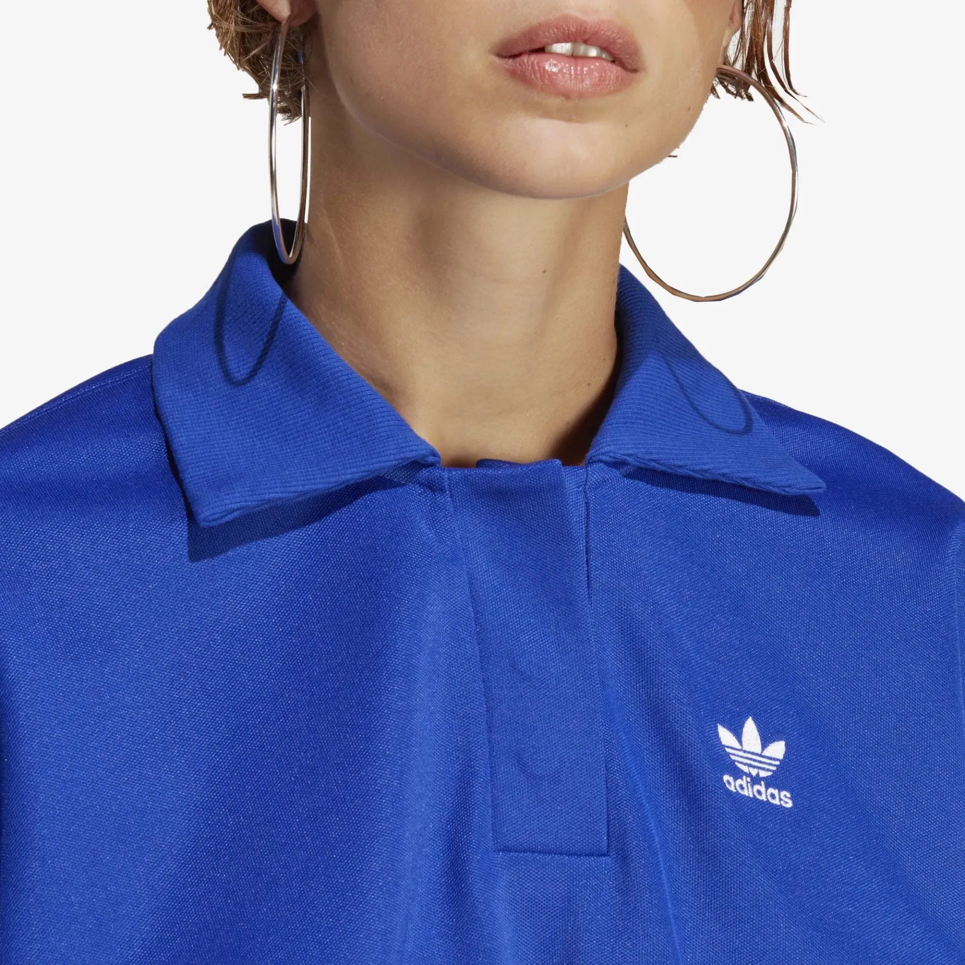 Adidas Originals ALWAYS ORIGINAL POLO SHIRT { BLUE