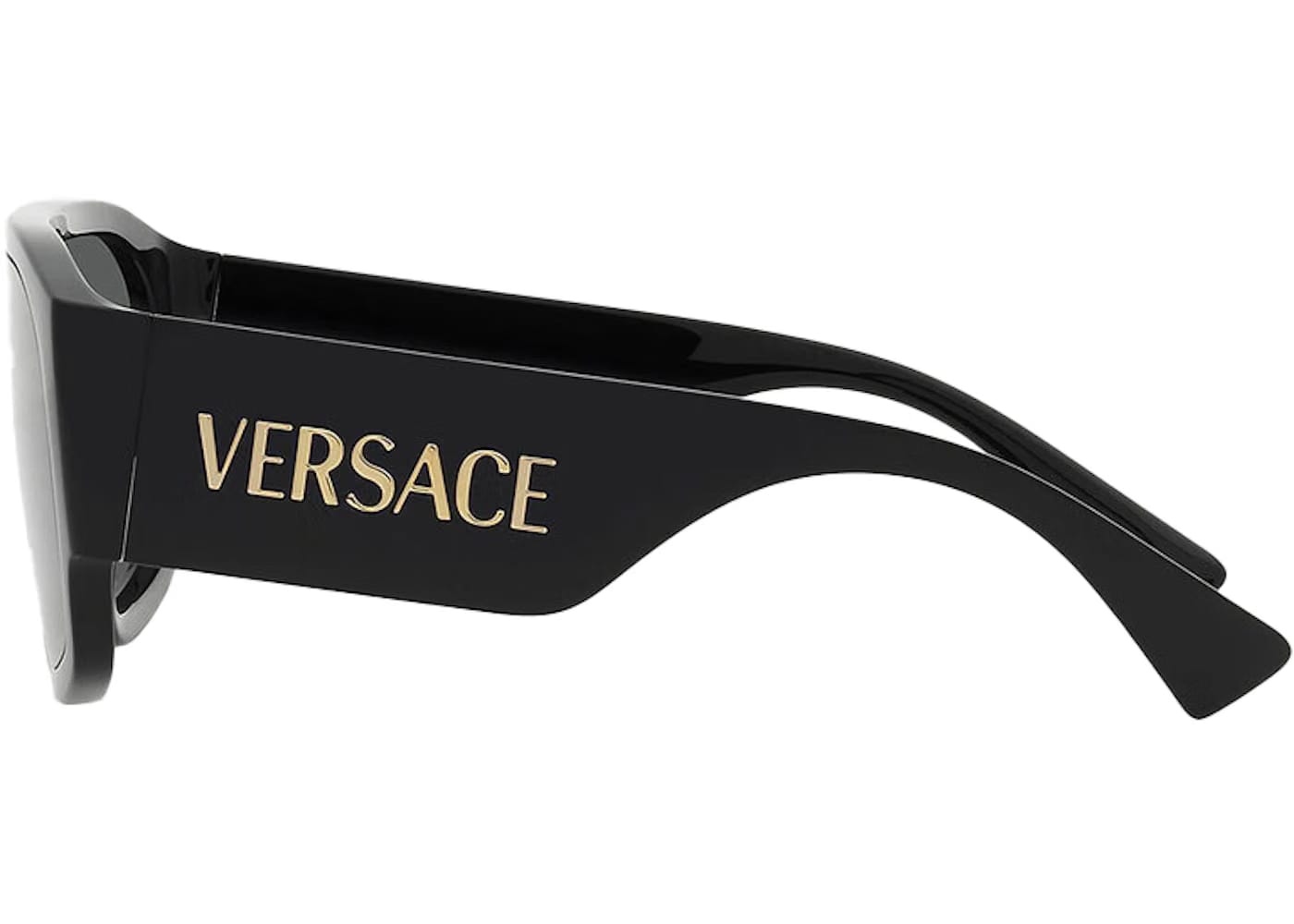 Versace Aviator Sunglasses Black/Gold (4439)