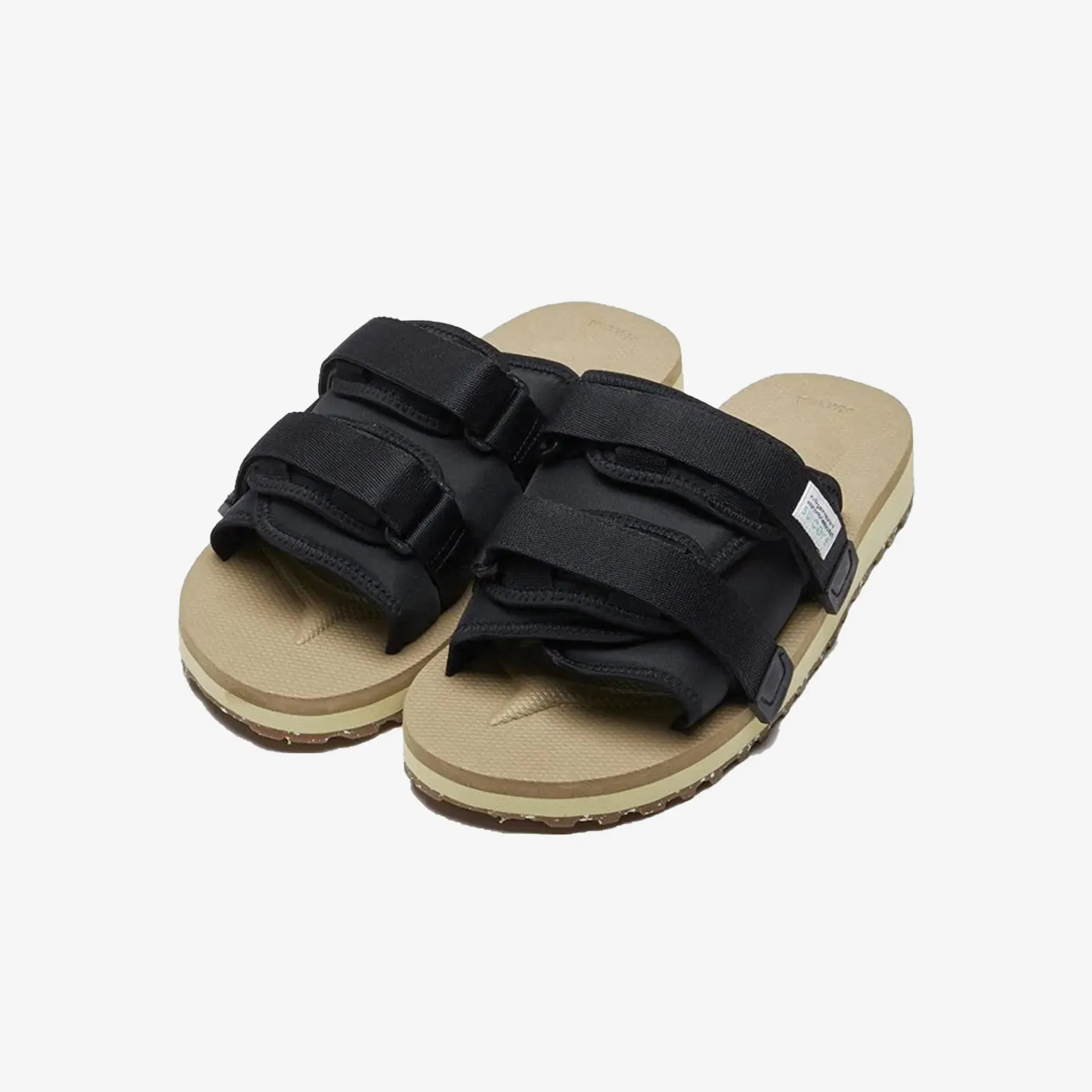 Suicoke MOTO-CAB-ECO { BLACK BEIGE