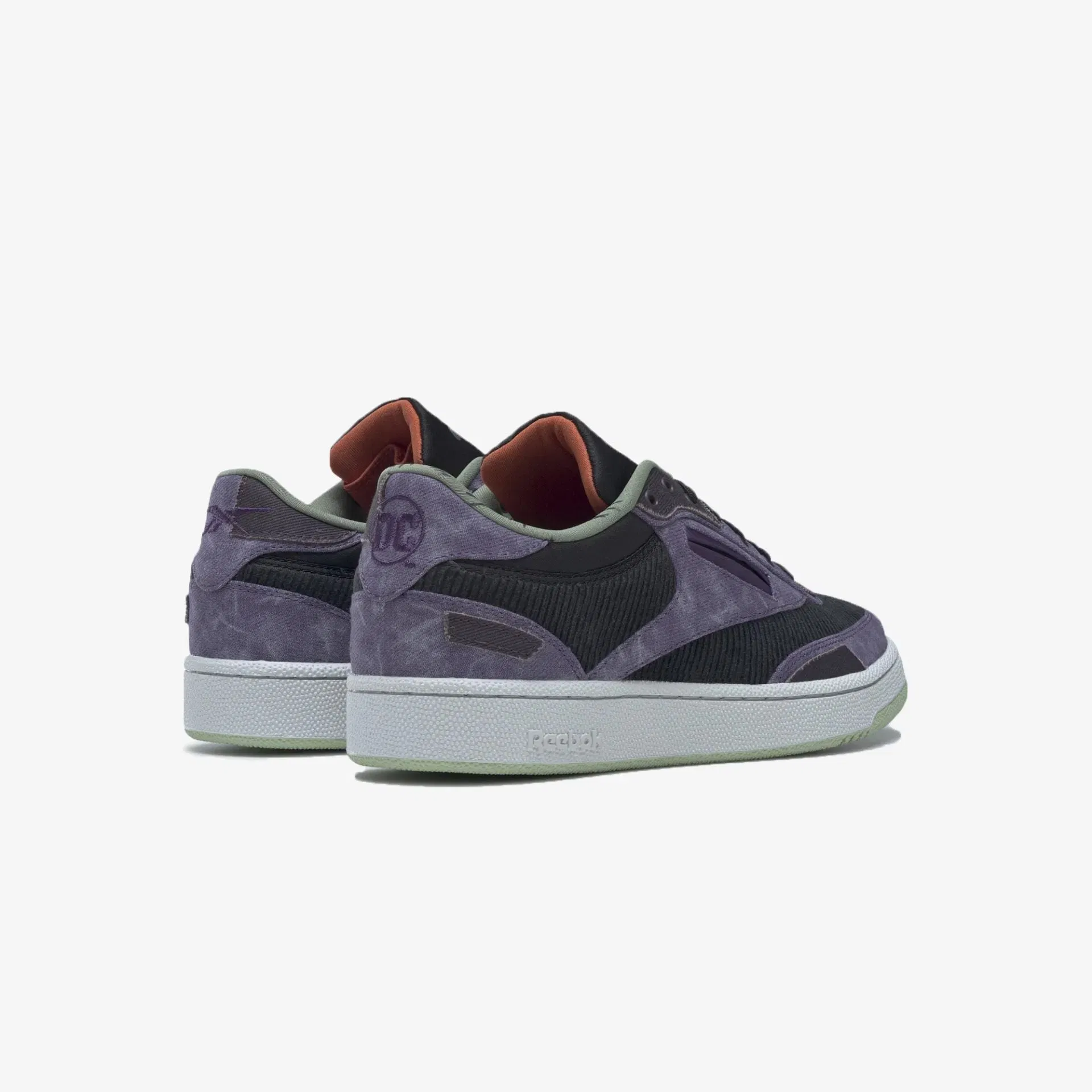 Reebok DC X CLUB C JOKER { PURPLE/BLACK