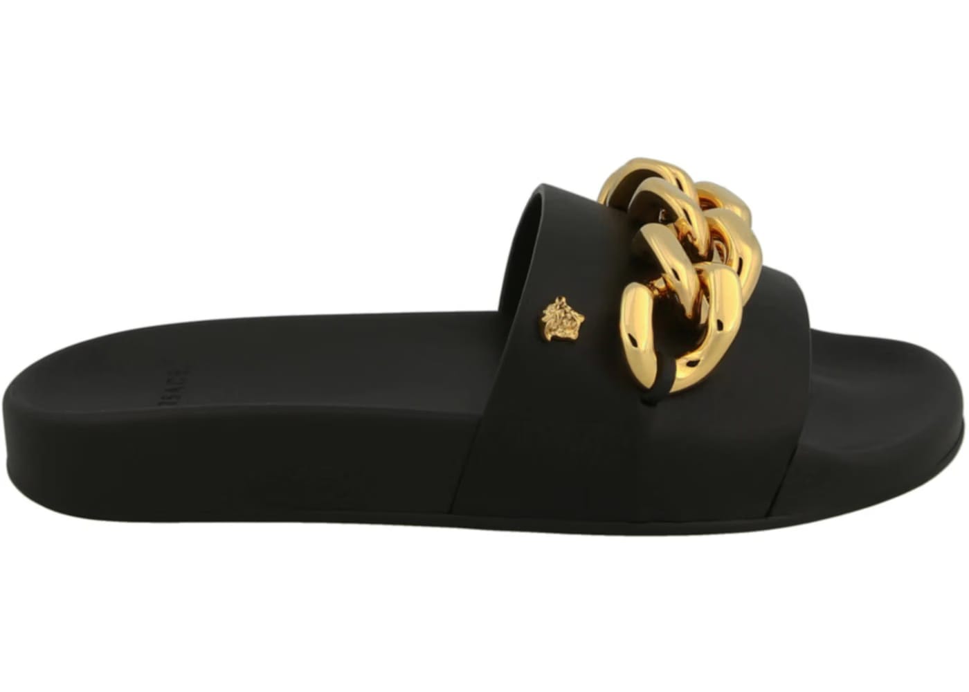 Versace Wmns Slide Chain - Black