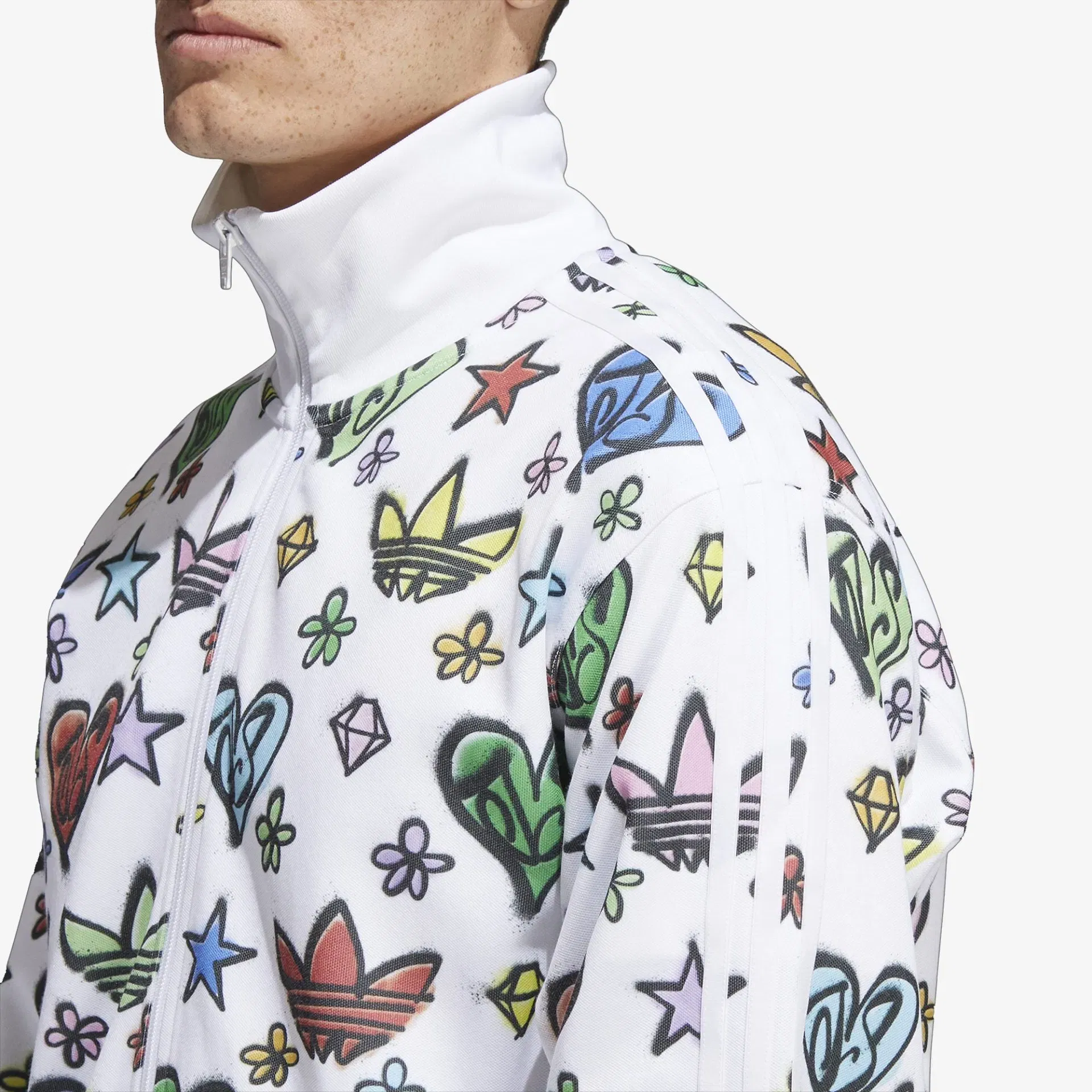 Adidas Originals MONOGRAM JEREMY SCOTT FIREBIRD TRACK TOP (GENDER NEUTRAL)