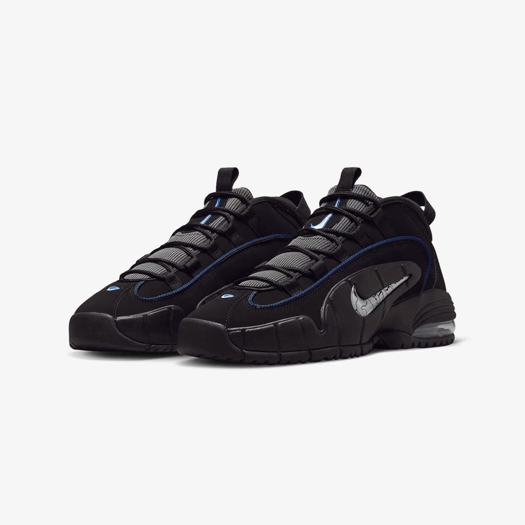 Nike AIR MAX PENNY { BLACK/METALLIC SILVER-VARSITY ROYAL