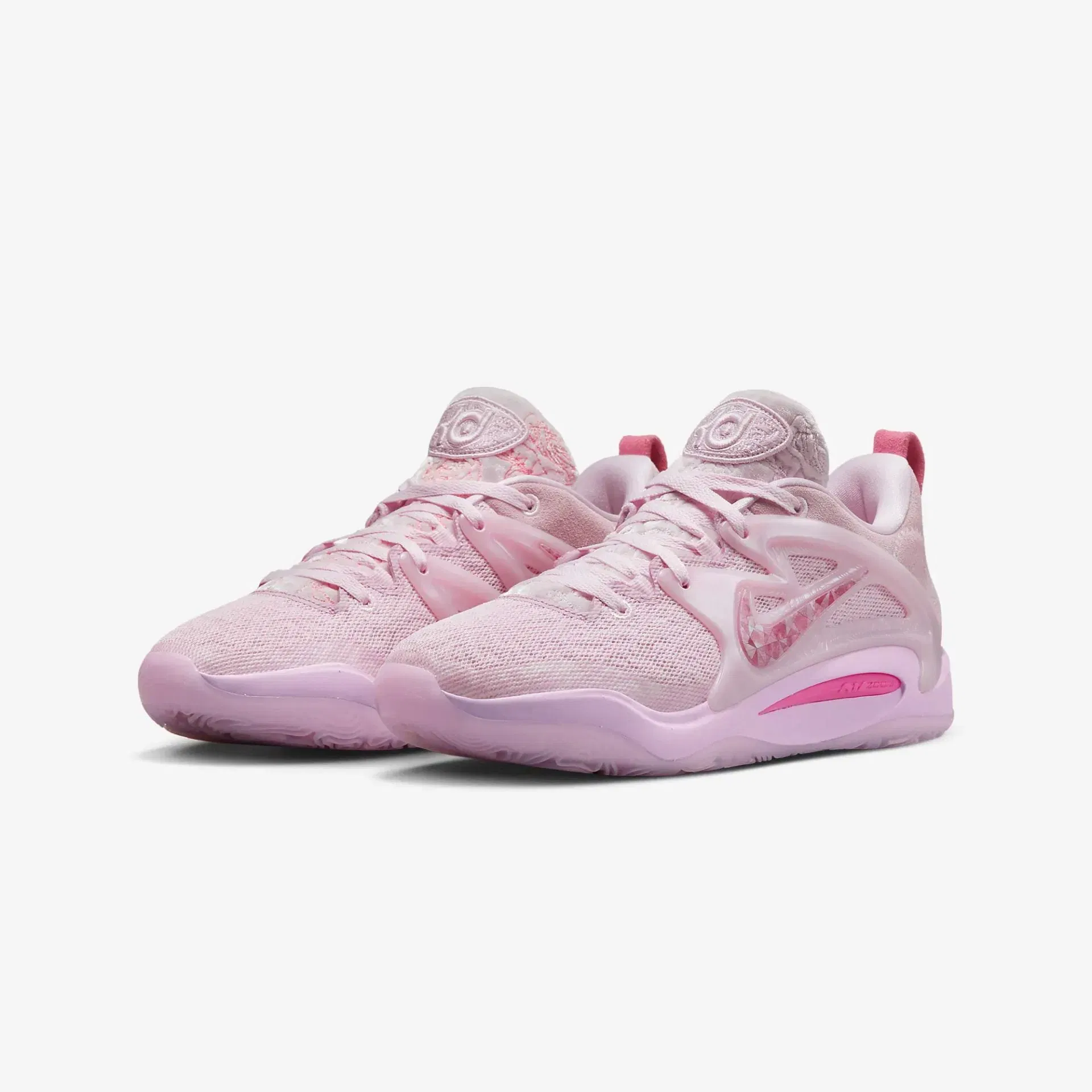 Nike KD15 EP { PINK FOAM /LT OREWOOD BRN