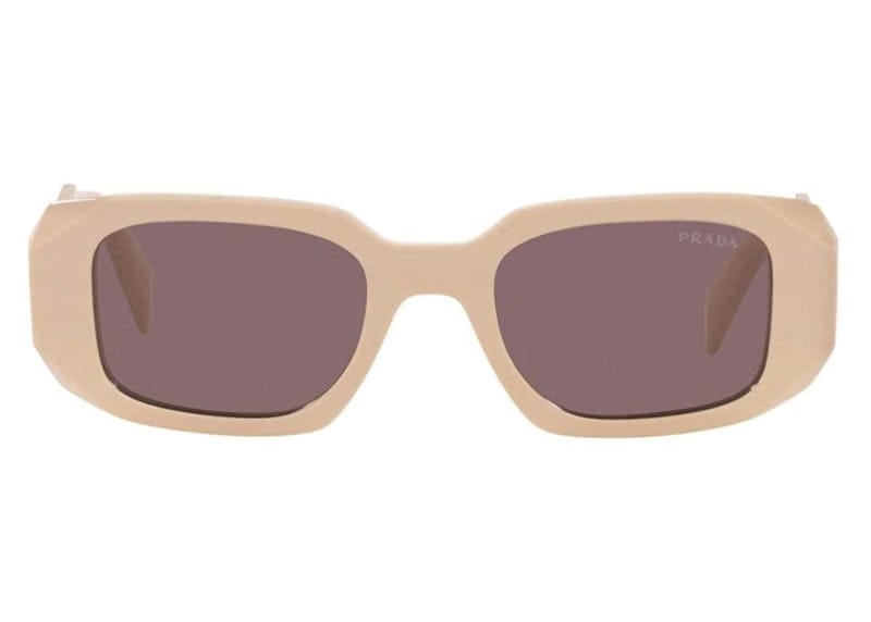 Prada Rectangle Sunglasses Pink (PR17WS-VYJ6X1-49)