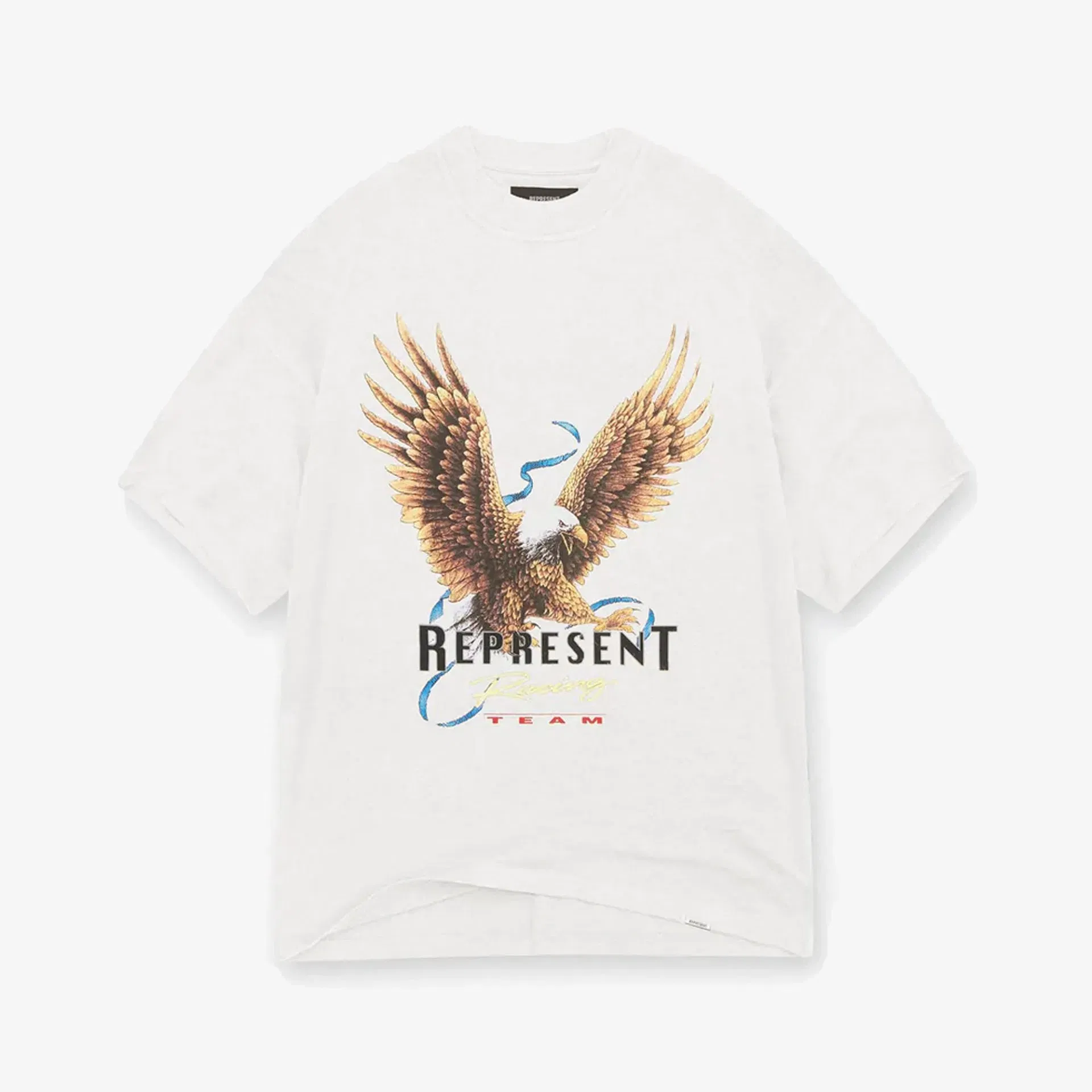 Represent RACING TEAM EAGLE T-SHIRT { FLAT WHITE