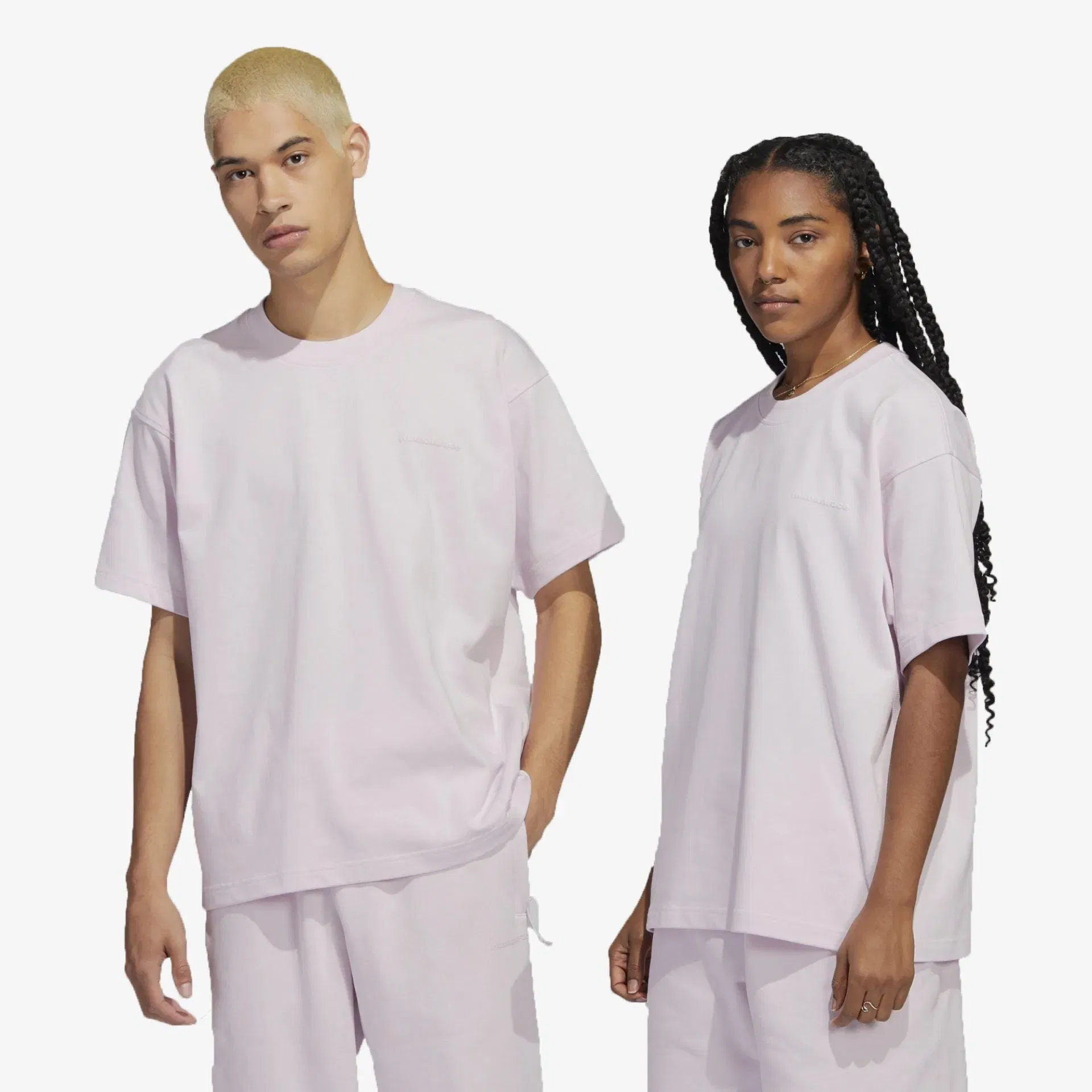 Adidas Originals PHARRELL WILLIAMS BASICS T-Shirt { PINK