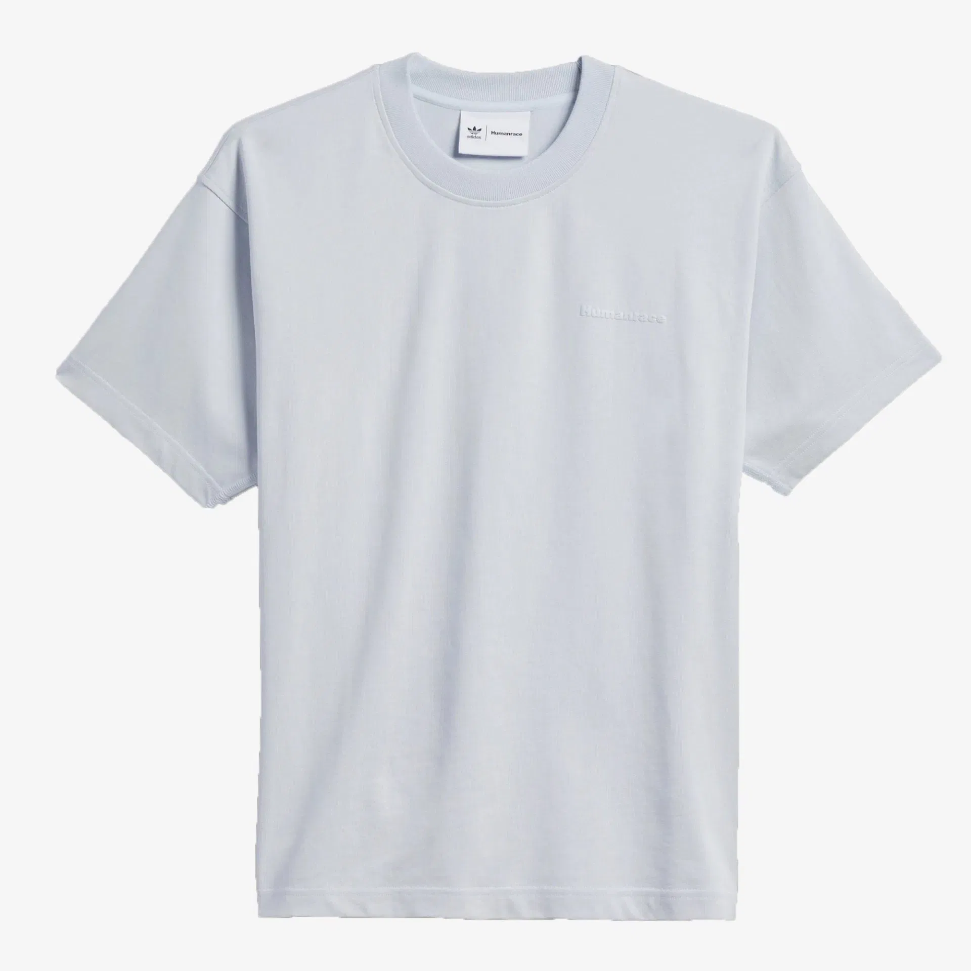 Adidas Originals PHARRELL WILLIAMS BASICS T-Shirt { HALO BLUE