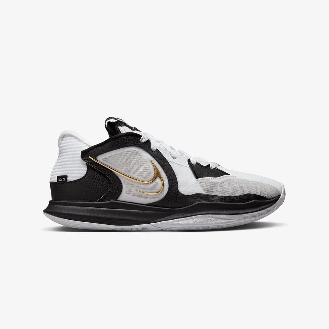 Nike KYRIE LOW 5 EP { WHITE/OR METALLIQUE