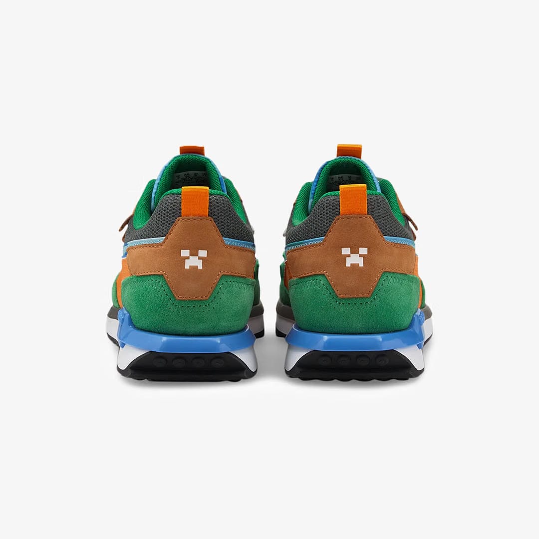 Puma MINECRAFT CITY RIDER { GREEN/ORANGE