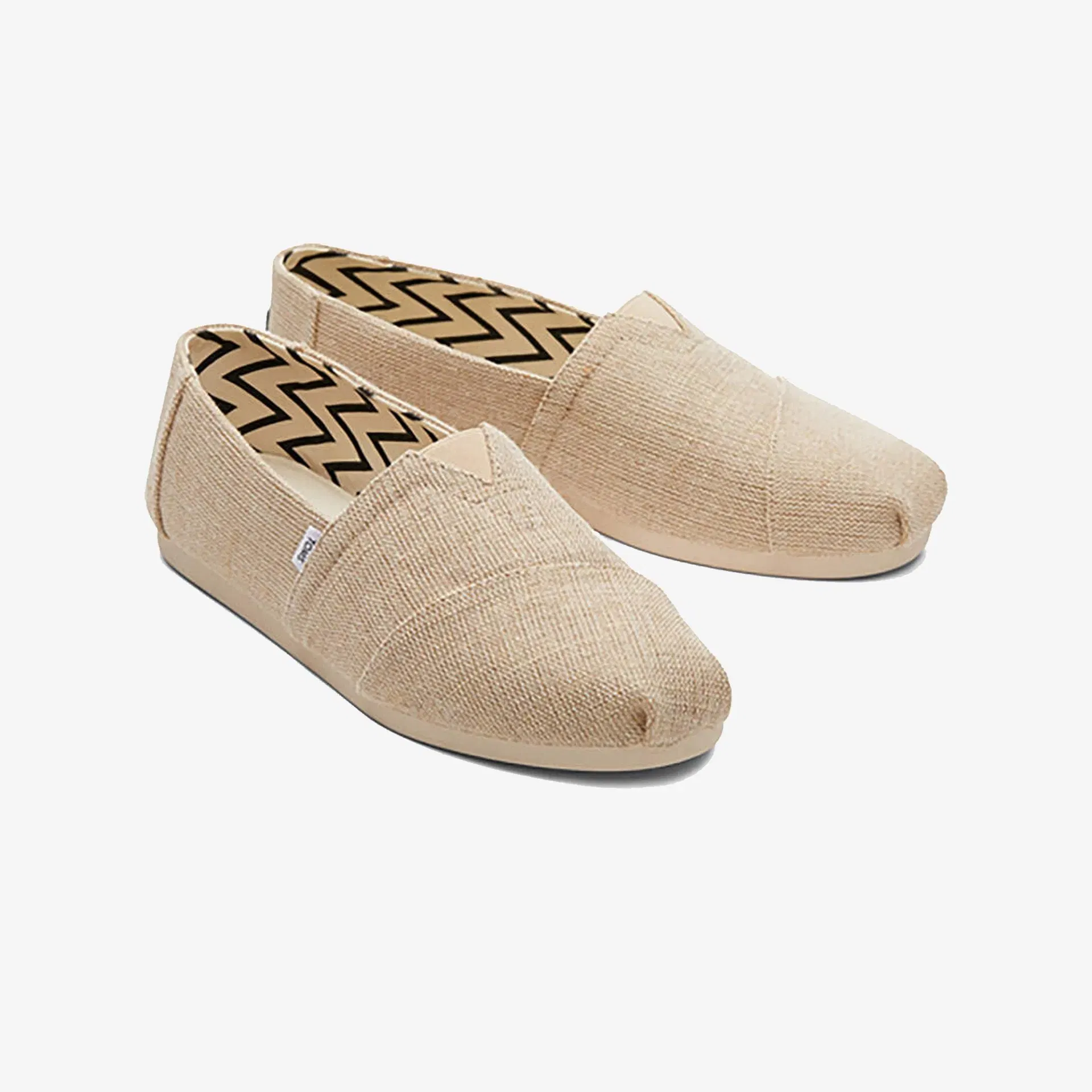 Toms ALPARGATA HERITAGE CANVAS { NATURAL / PEACH