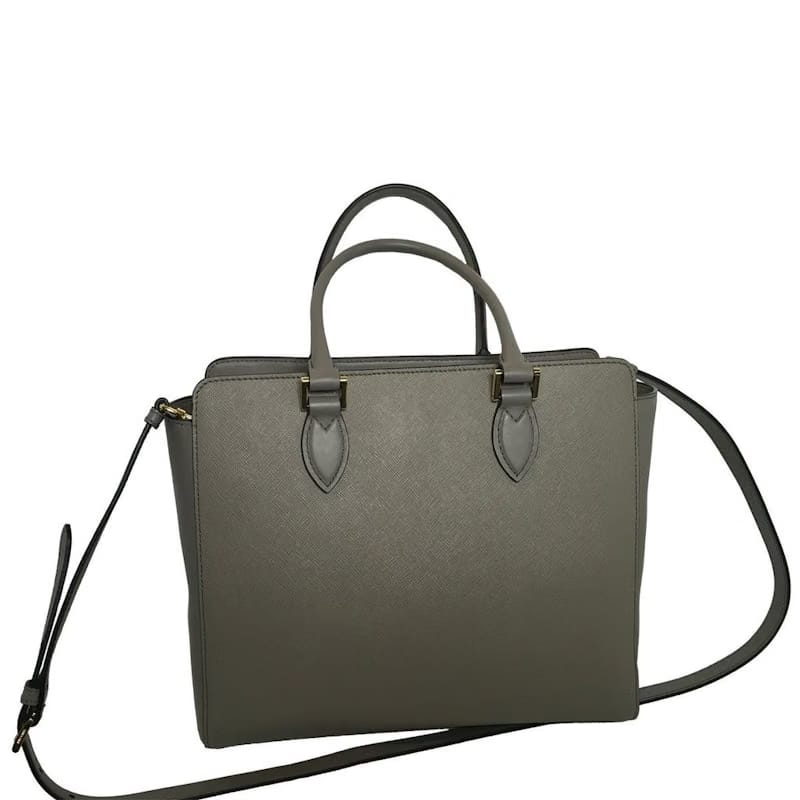 Prada Saffiano Handbag Gray