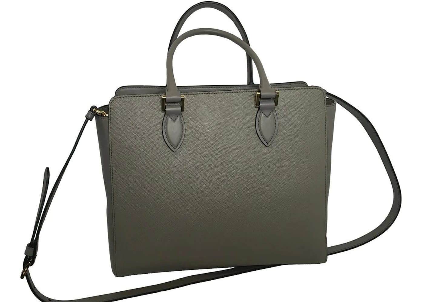 Prada Saffiano Handbag Gray
