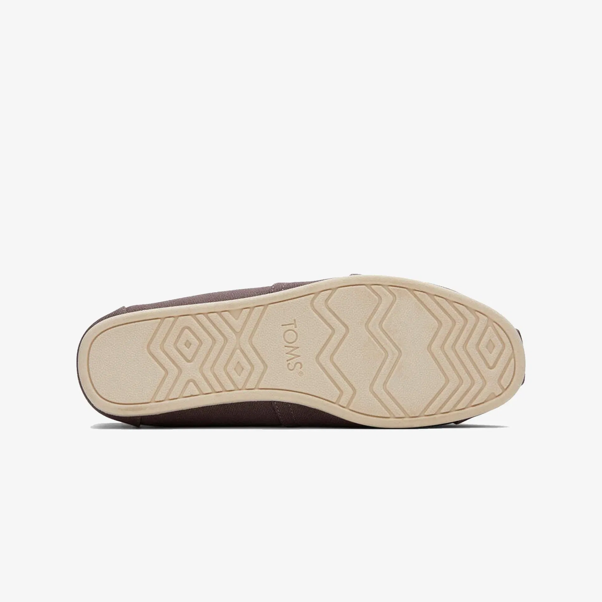 Toms ALPARGATA RECYCLED COTTON CANVAS { CHARCOAL GREY