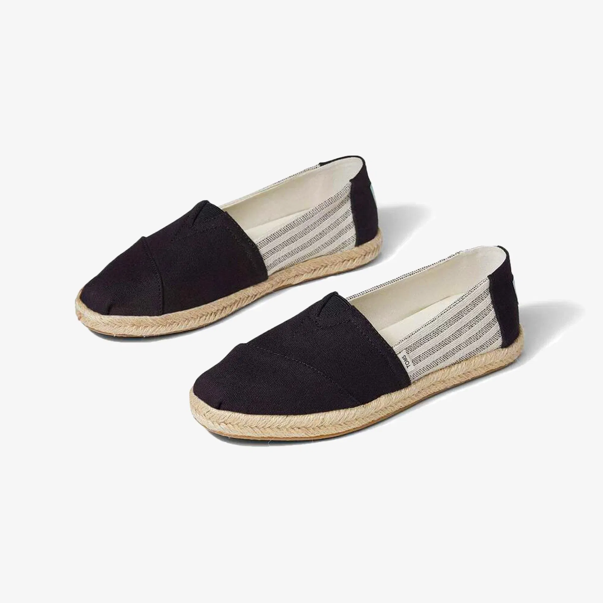 Toms ESPADRILLE ALPARGATA { VANTABLACK / CARBAN
