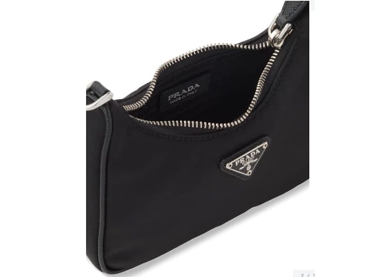 Prada Re-Edition Shoulder Bag Mini Nylon Black