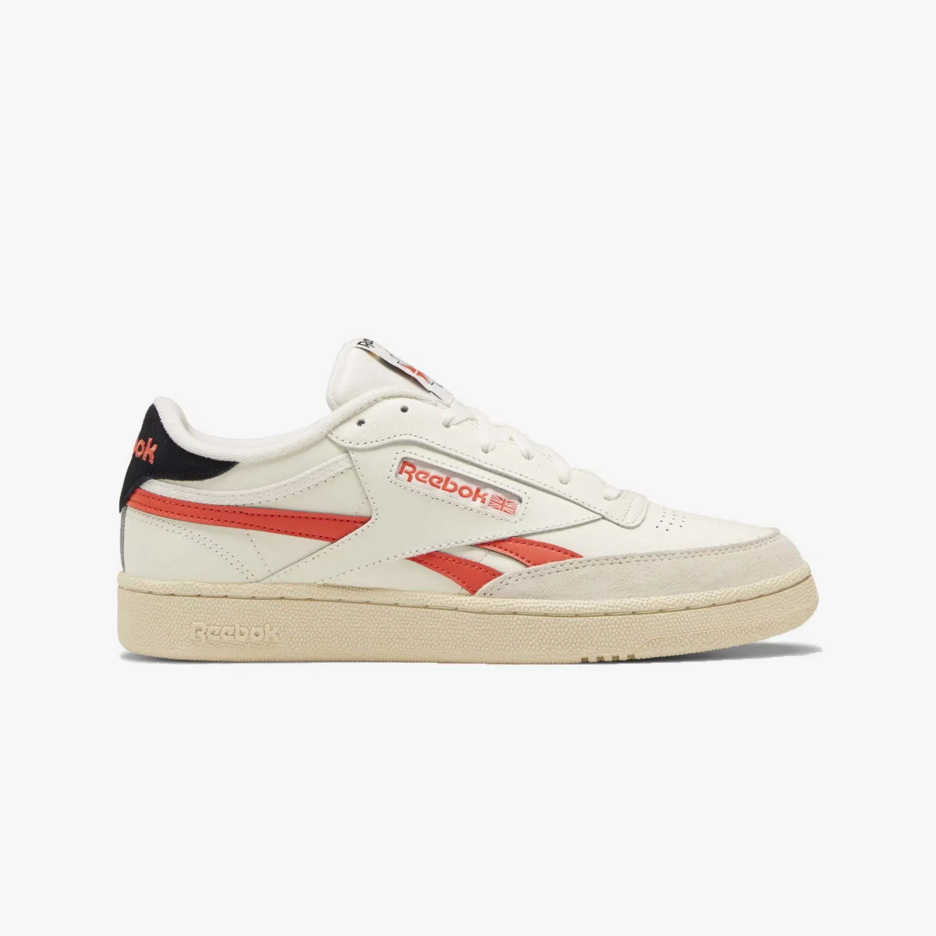 Reebok CLUB C REVENGE { SEMI ORANGE FLARE / CORE BLACK