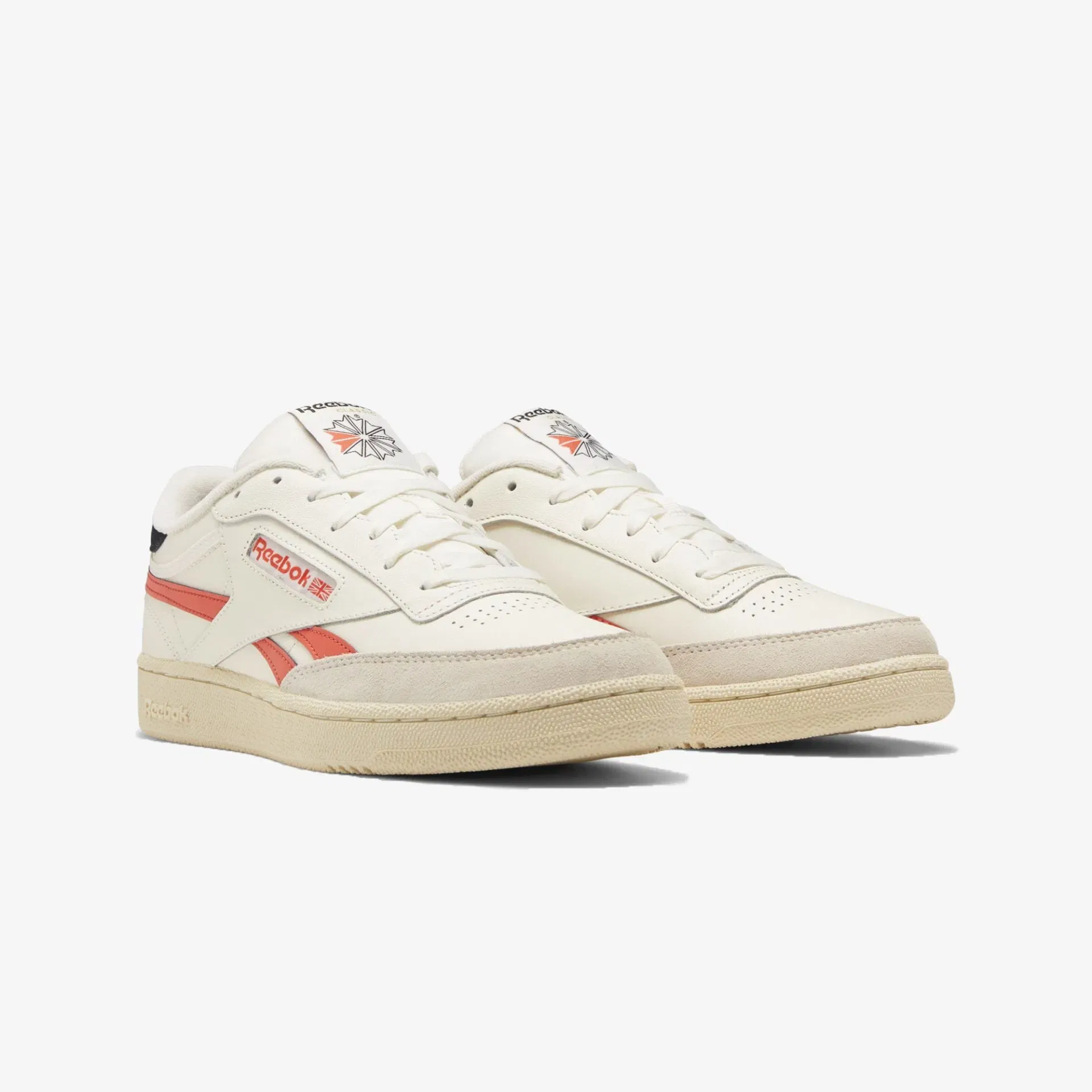 Reebok CLUB C REVENGE { SEMI ORANGE FLARE / CORE BLACK