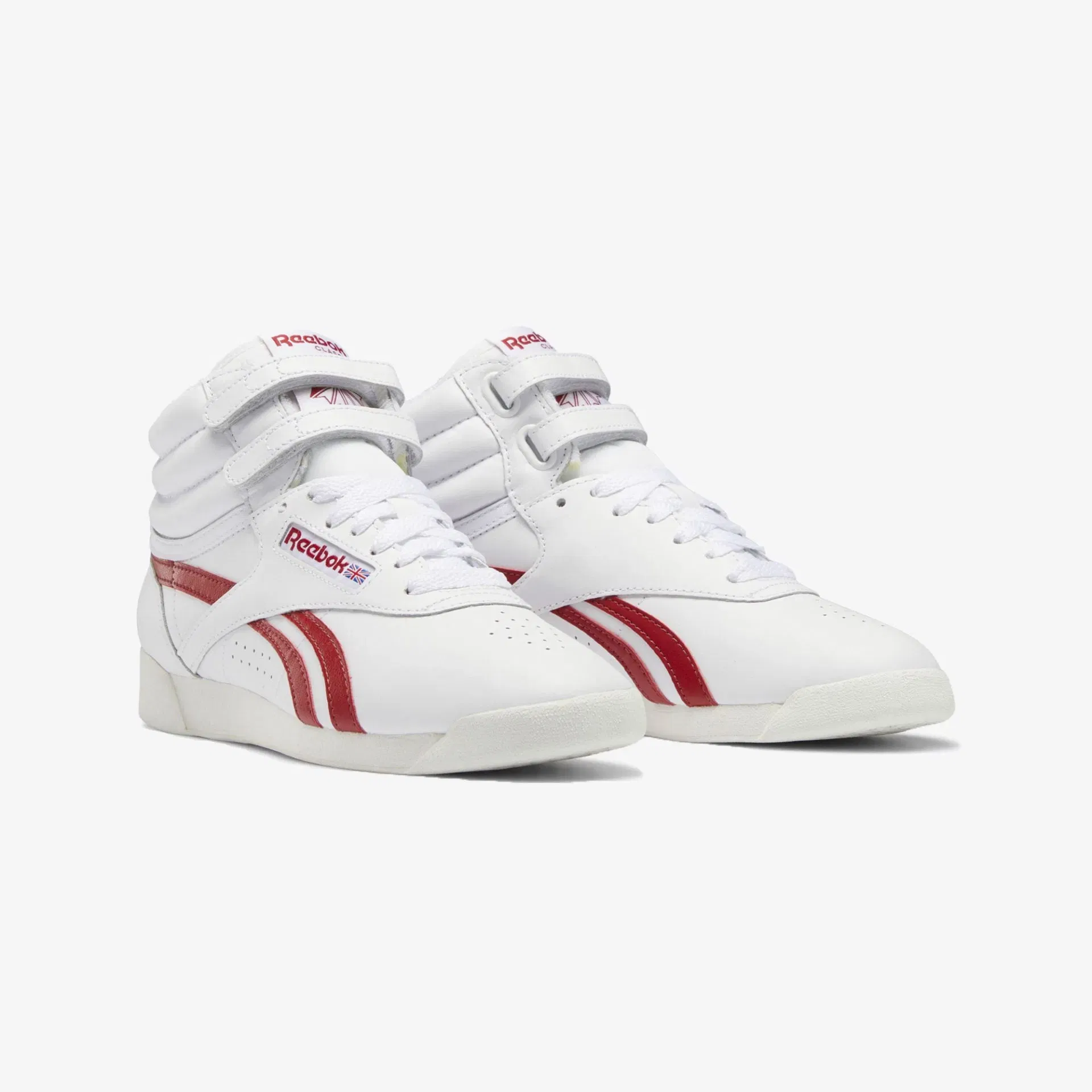 Reebok F/S HI { CHALK / FLASH RED