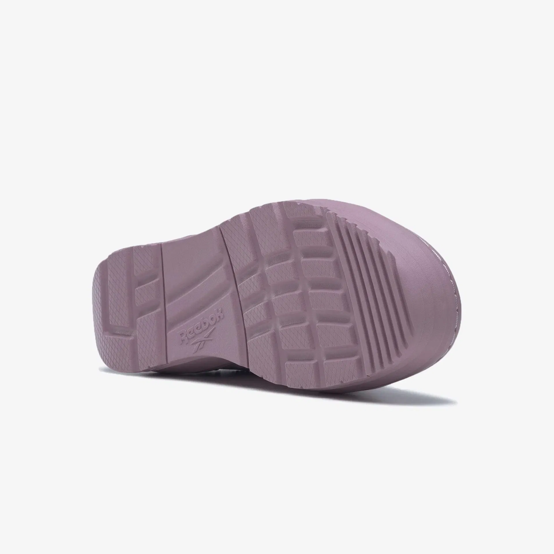 Reebok CLUB C DOUBLE GEO { SHELL PURPLE / INFUSED LILAC