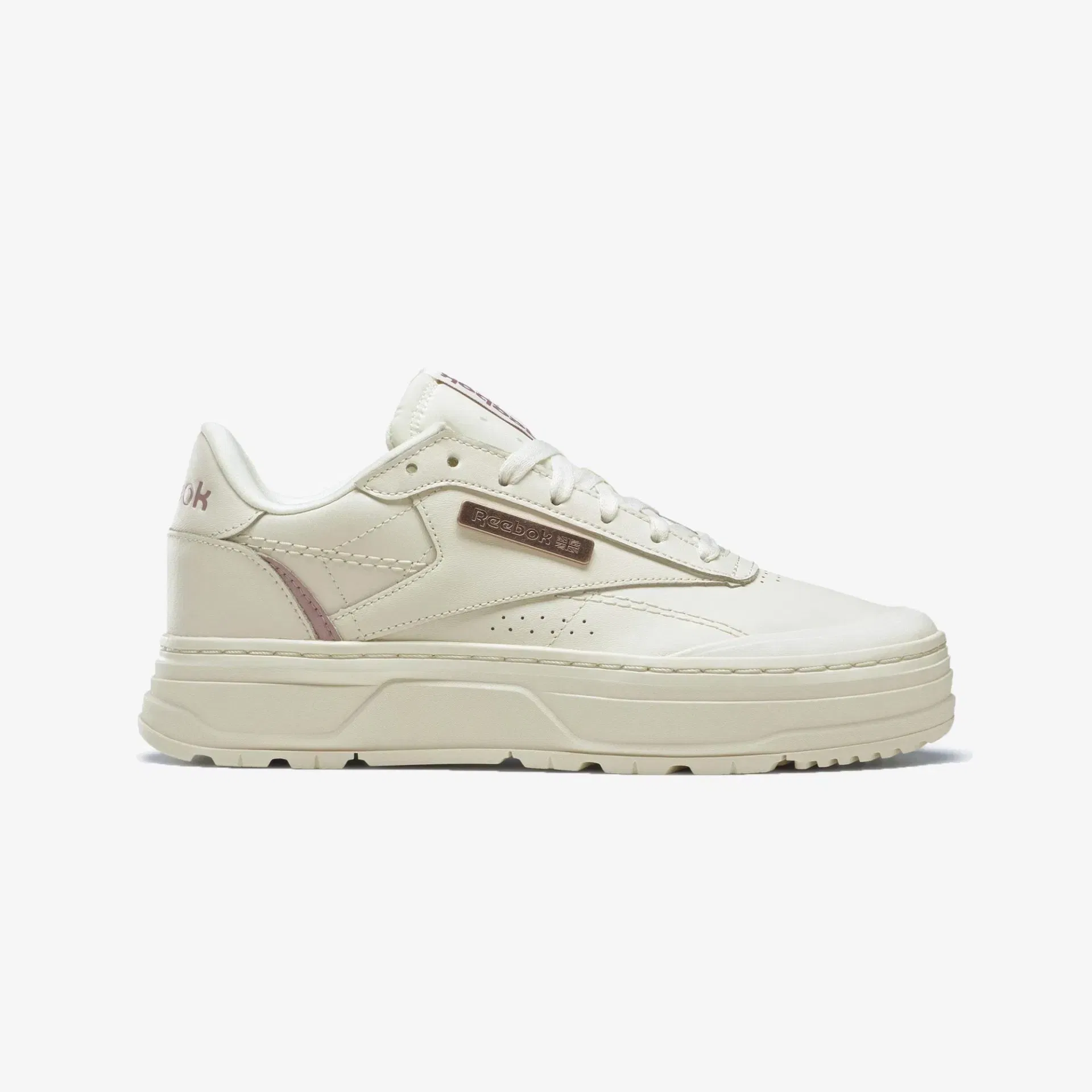 Reebok CLUB C DOUBLE GEO { CHALK WHITE