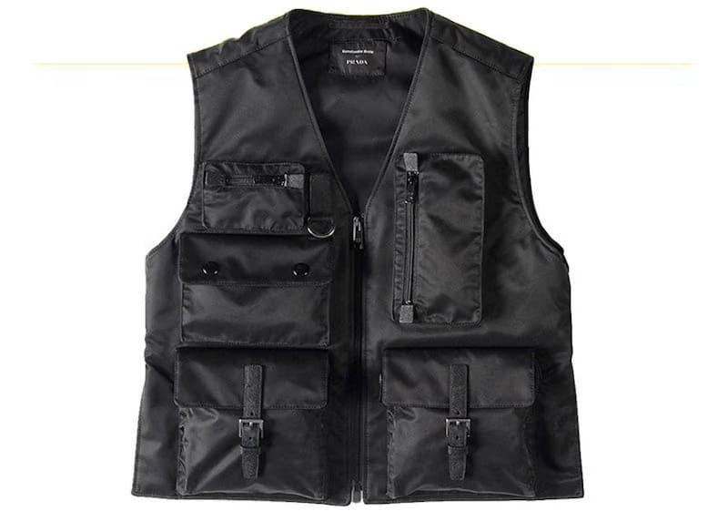 Prada x Grcic Nylon Fishing Vest Nylon Black