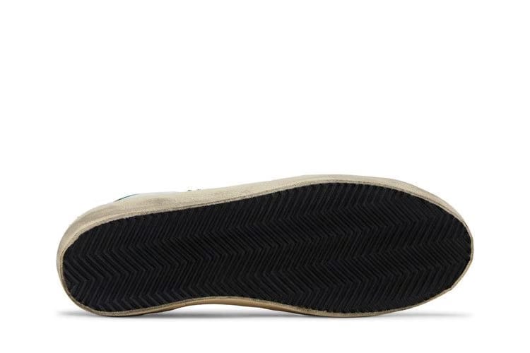 Golden Goose Superstar White Grey Green