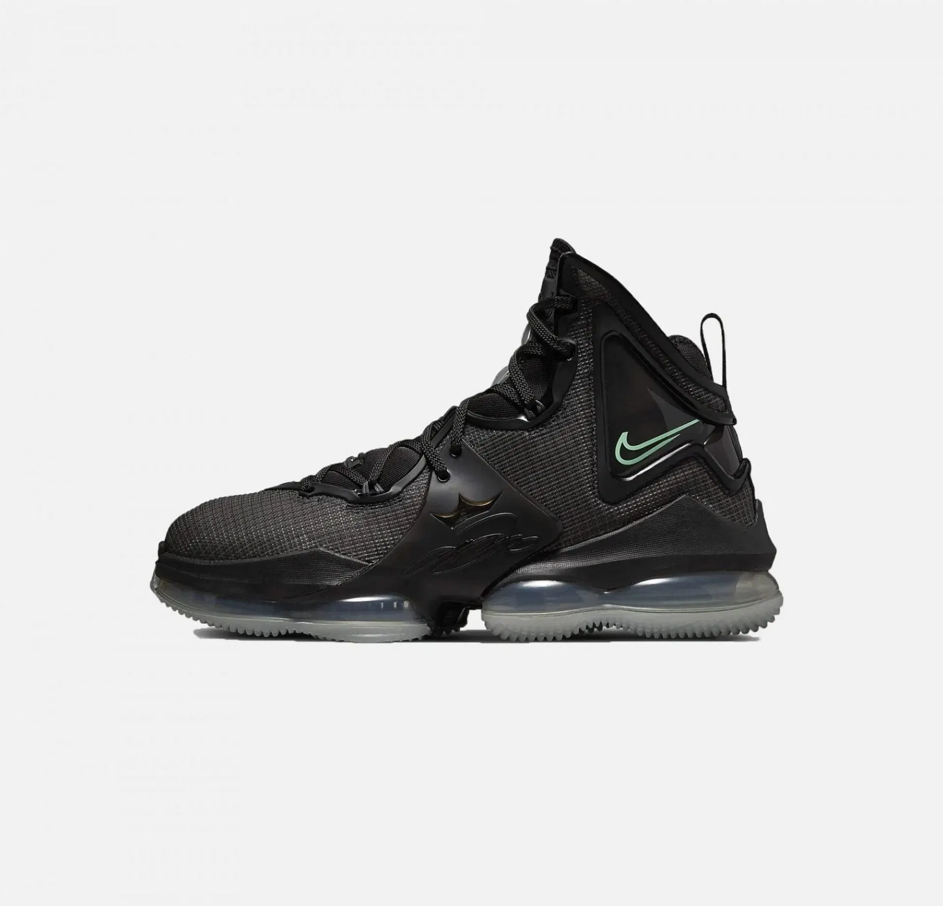 Nike LEBRON 19 { ANTHRACITE / GREEN GLOW