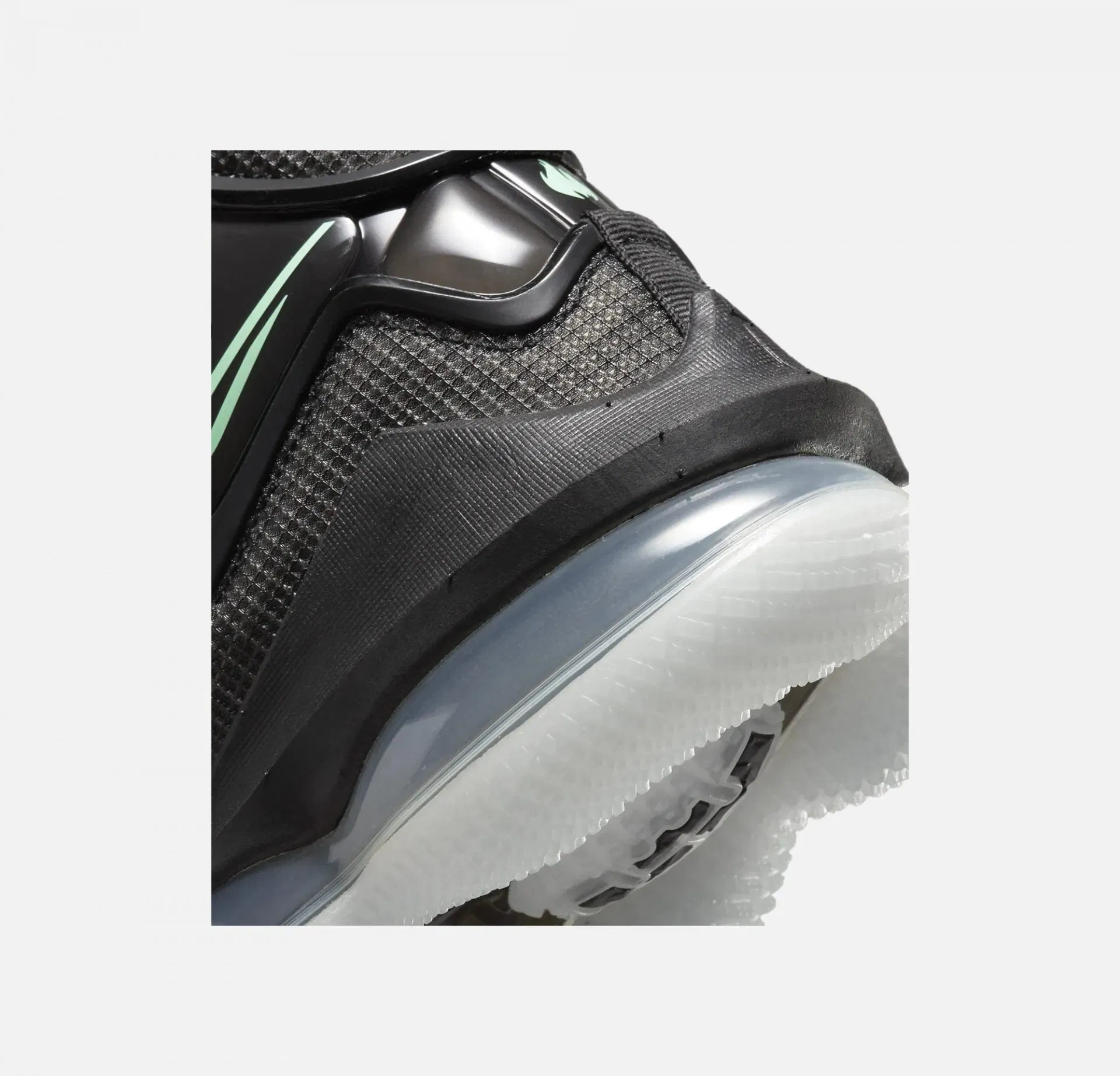 Nike LEBRON 19 { ANTHRACITE / GREEN GLOW