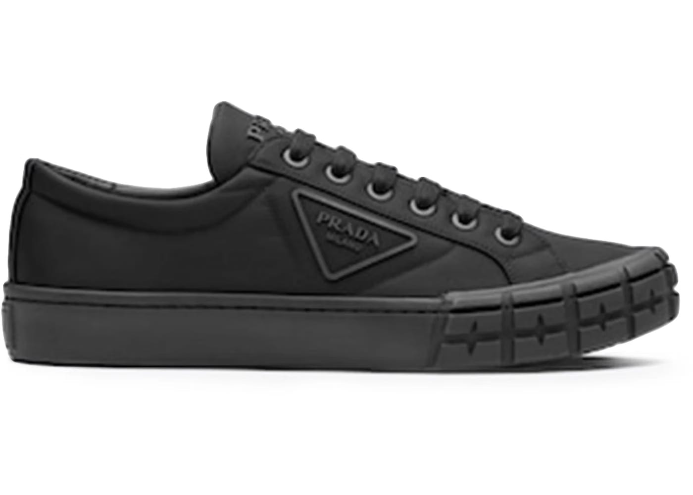 Prada Wheel Cassetta Low Triple Black