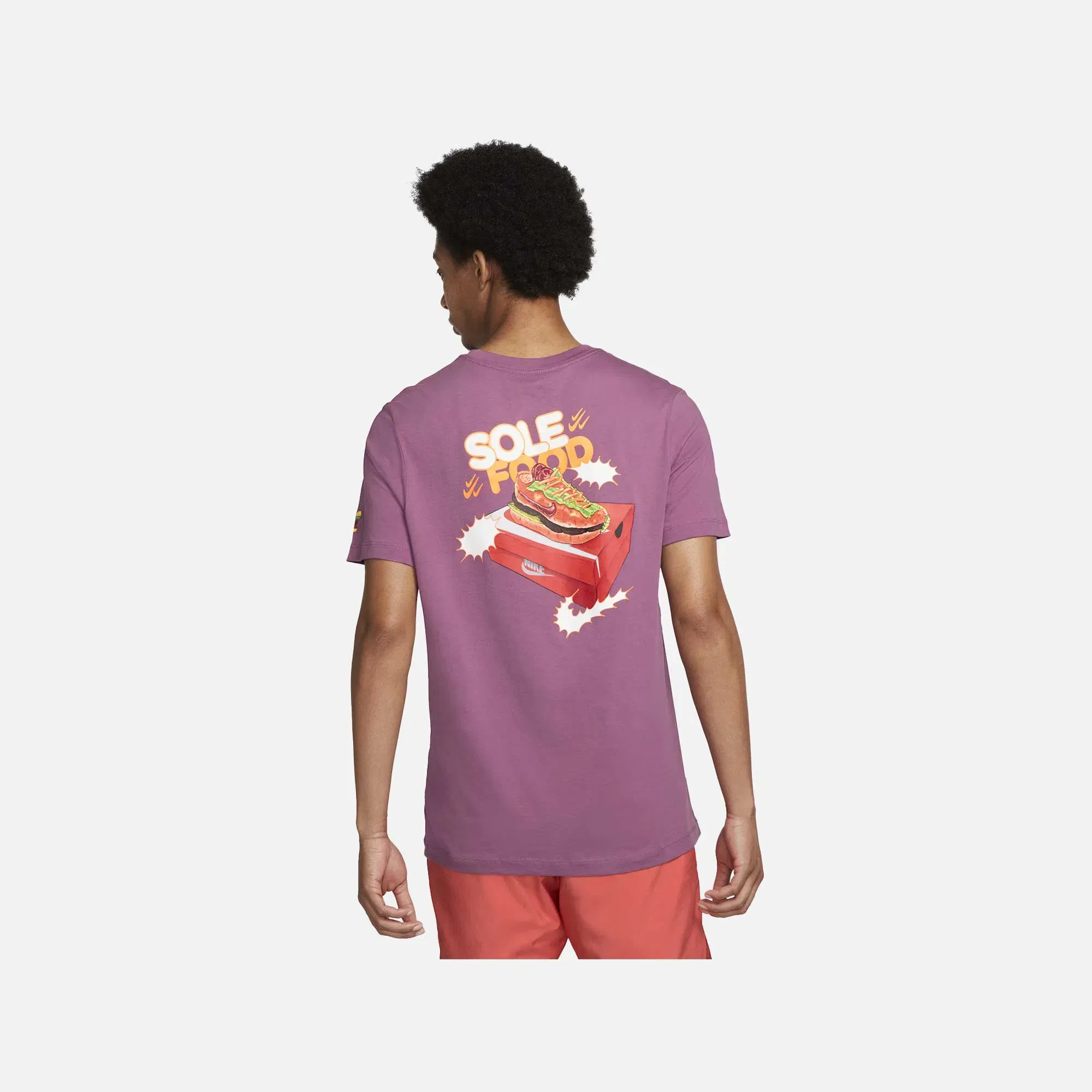 Nike NSW T-SHIRT { LIGHT BORDEAUX