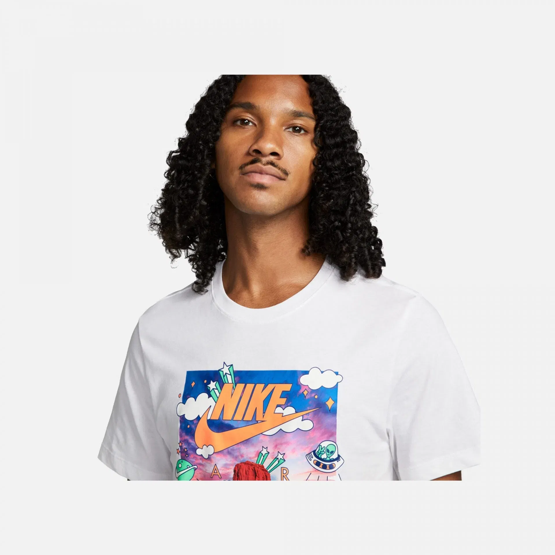 Nike NSW BLACK LIGHT T-SHIRT WHITE