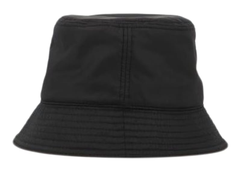 Valentino V Logo Bucket Hat Black