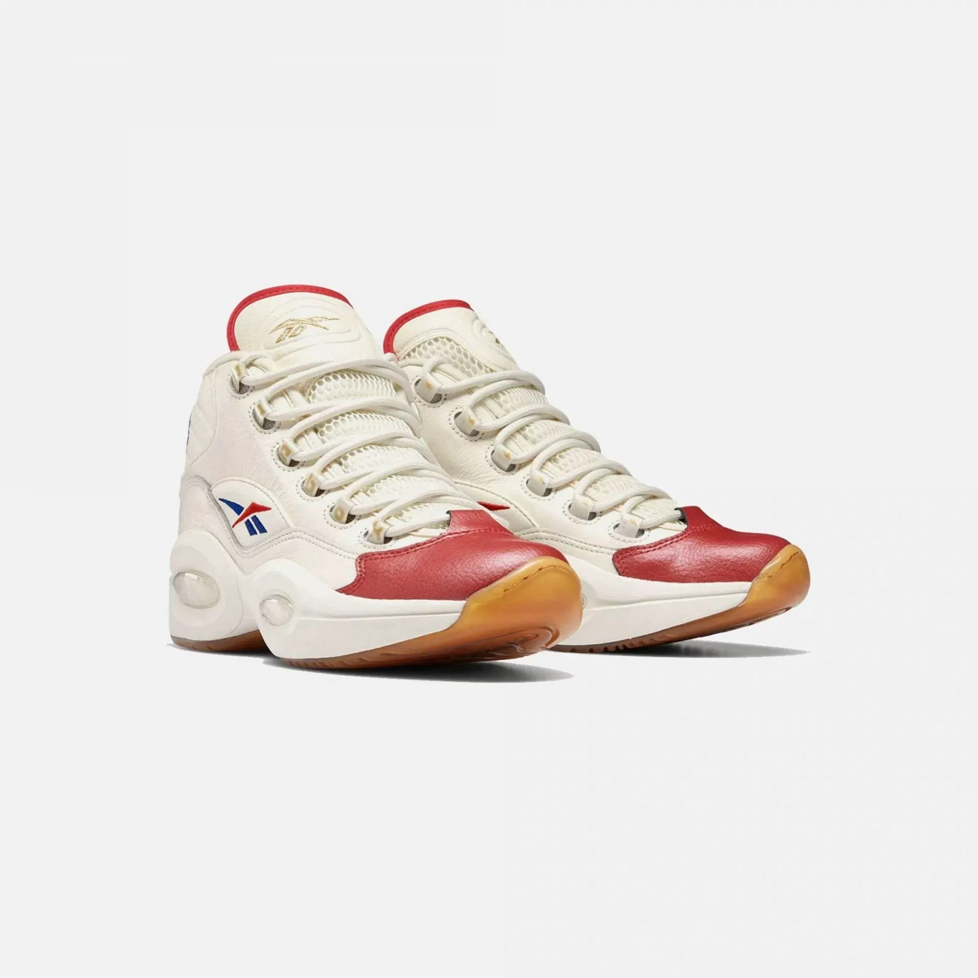 Reebok QUESTION MID RED TOE