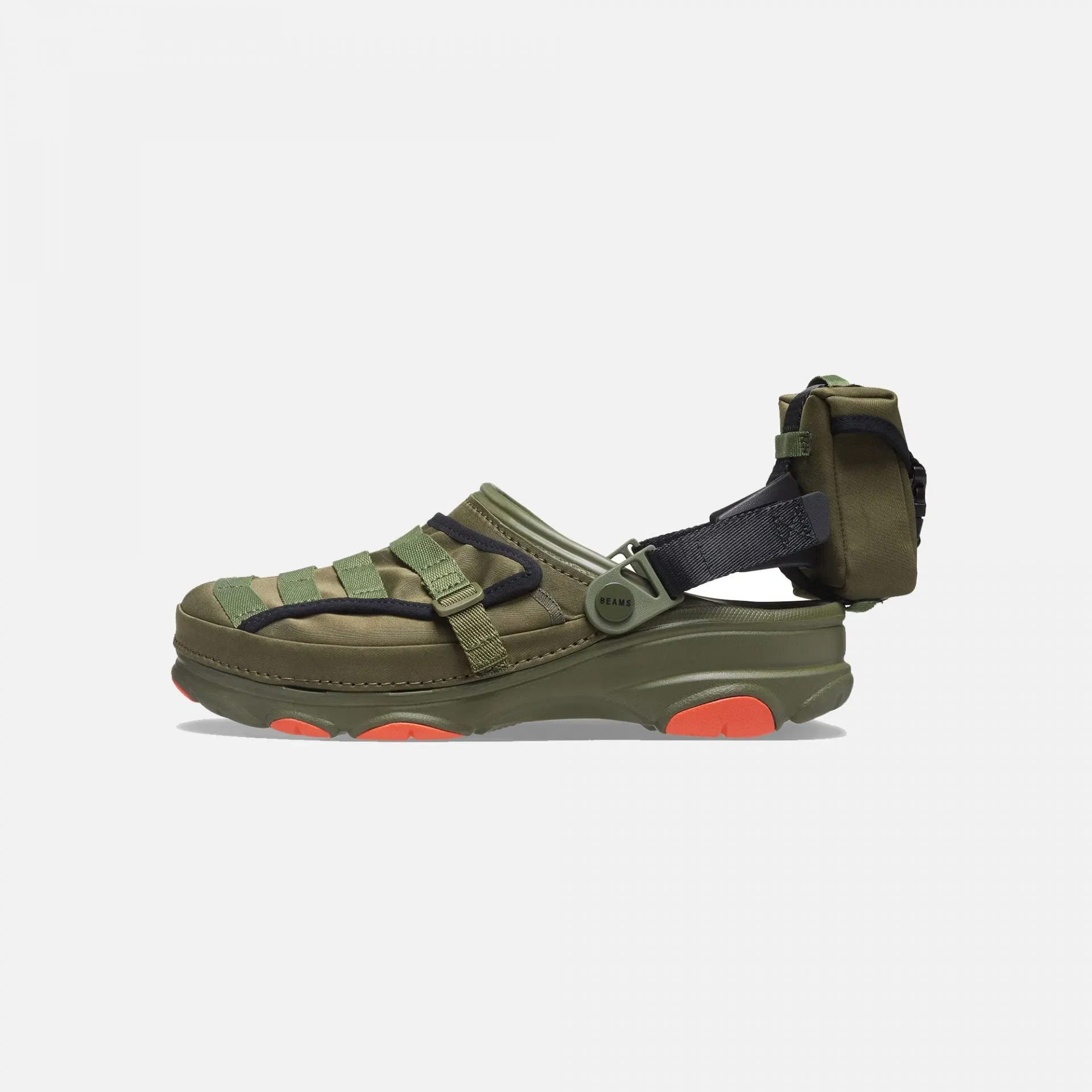 Crocs BEAMS CLASSIC ALL TERRAIN MILITARY CLOG ARMY GREEN