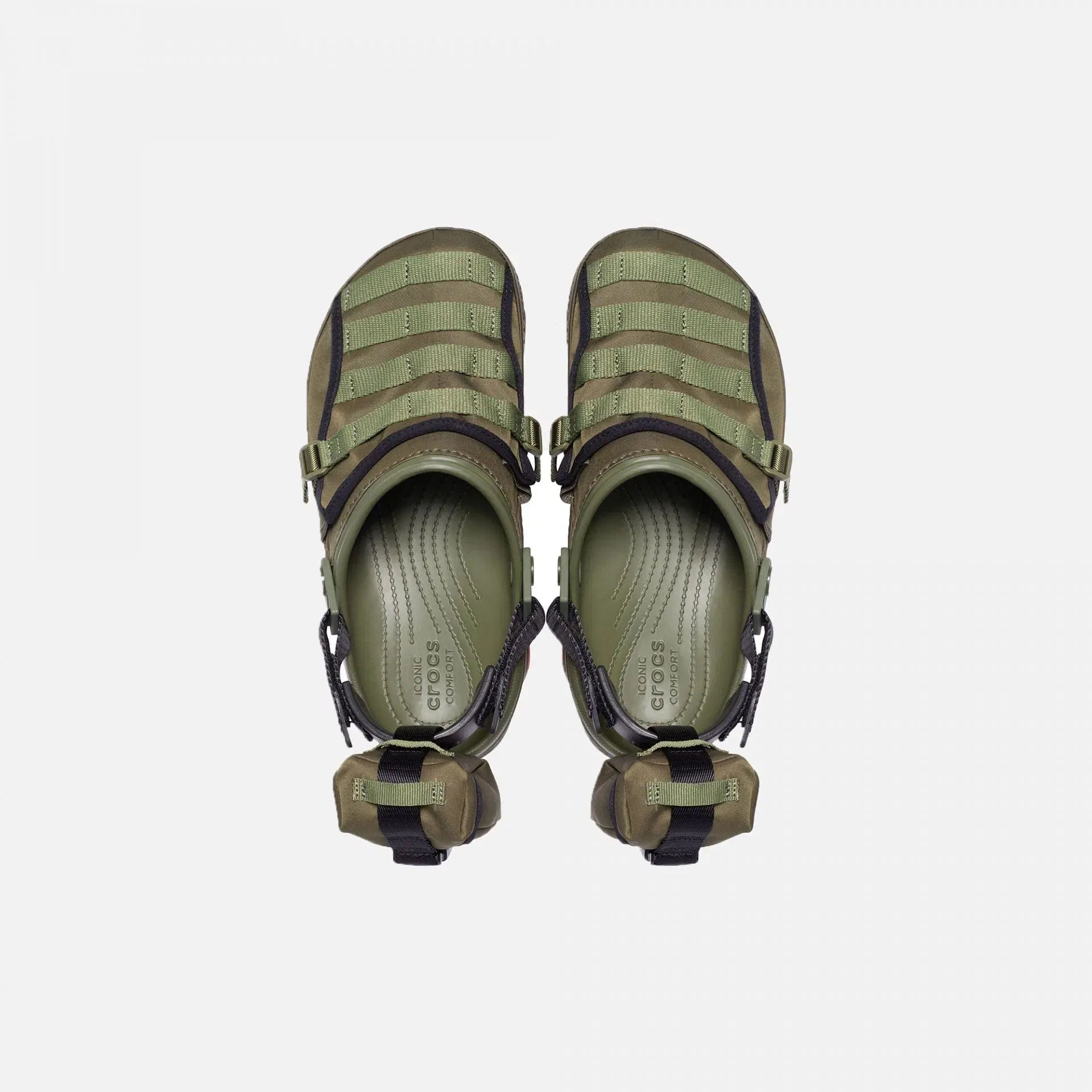 Crocs BEAMS CLASSIC ALL TERRAIN MILITARY CLOG ARMY GREEN