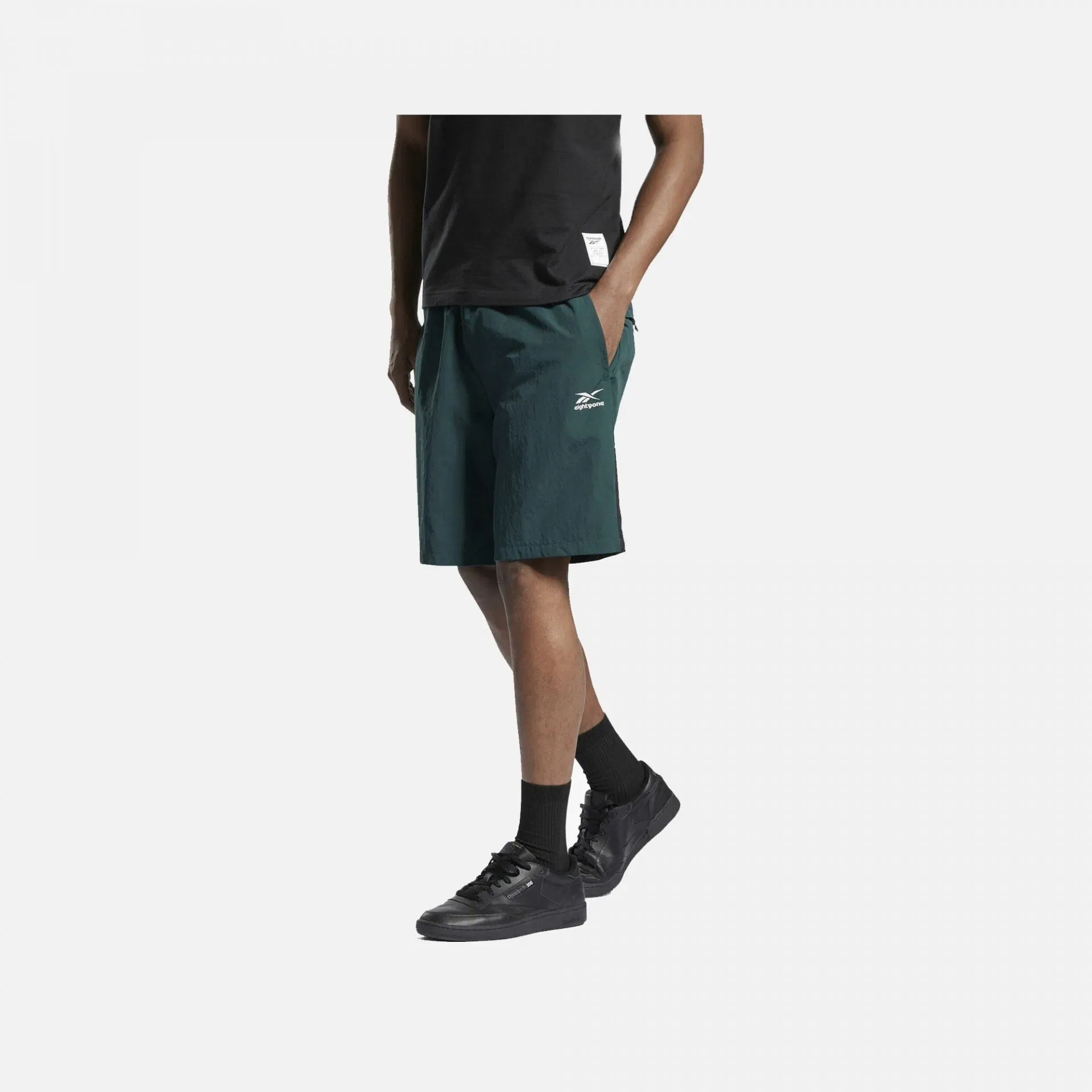 Reebok EIGHTYONE WOVEN VECTOR SHORTS FOREST GREEN