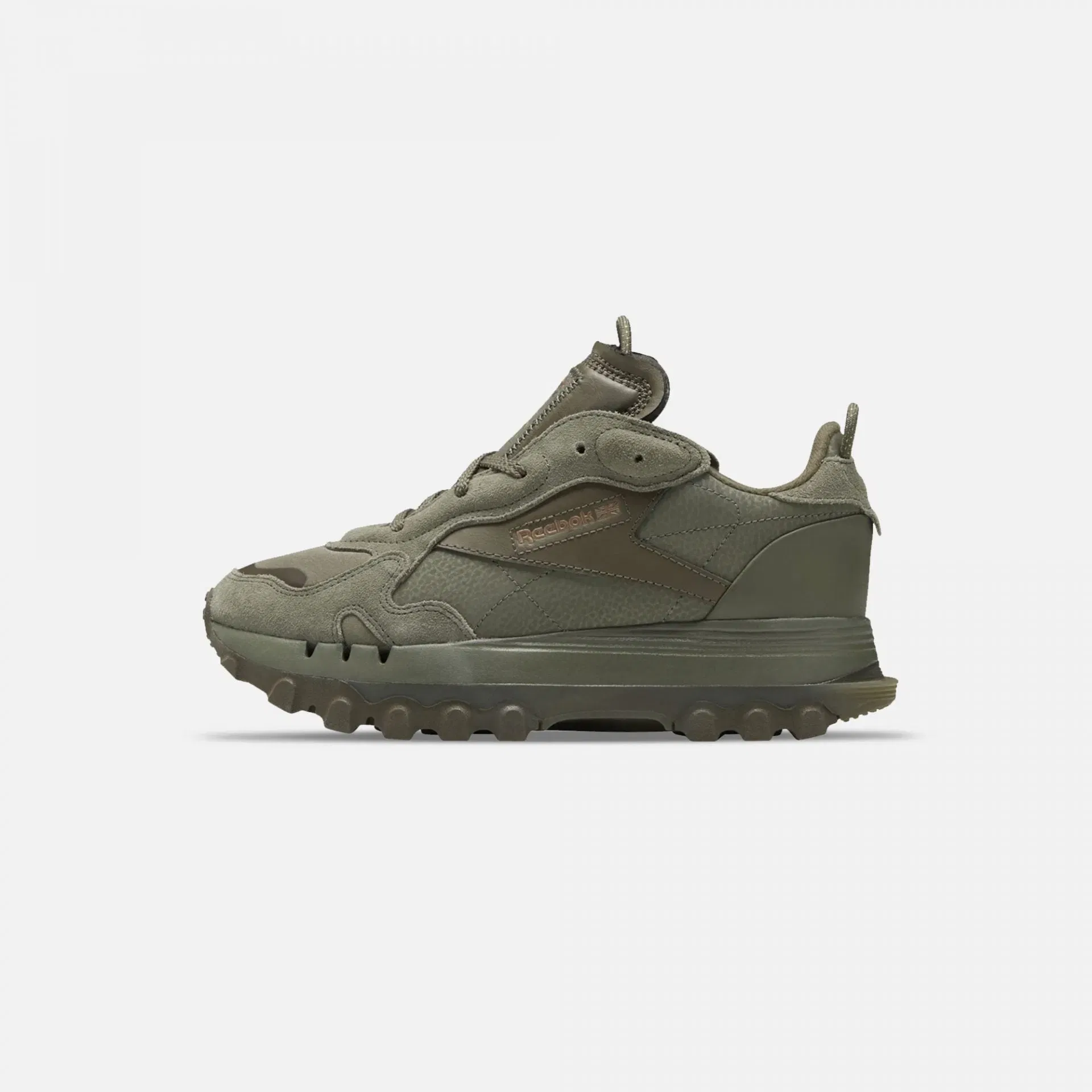 Reebok CARDI B CLASSIC LEATHER HUNTER GREEN