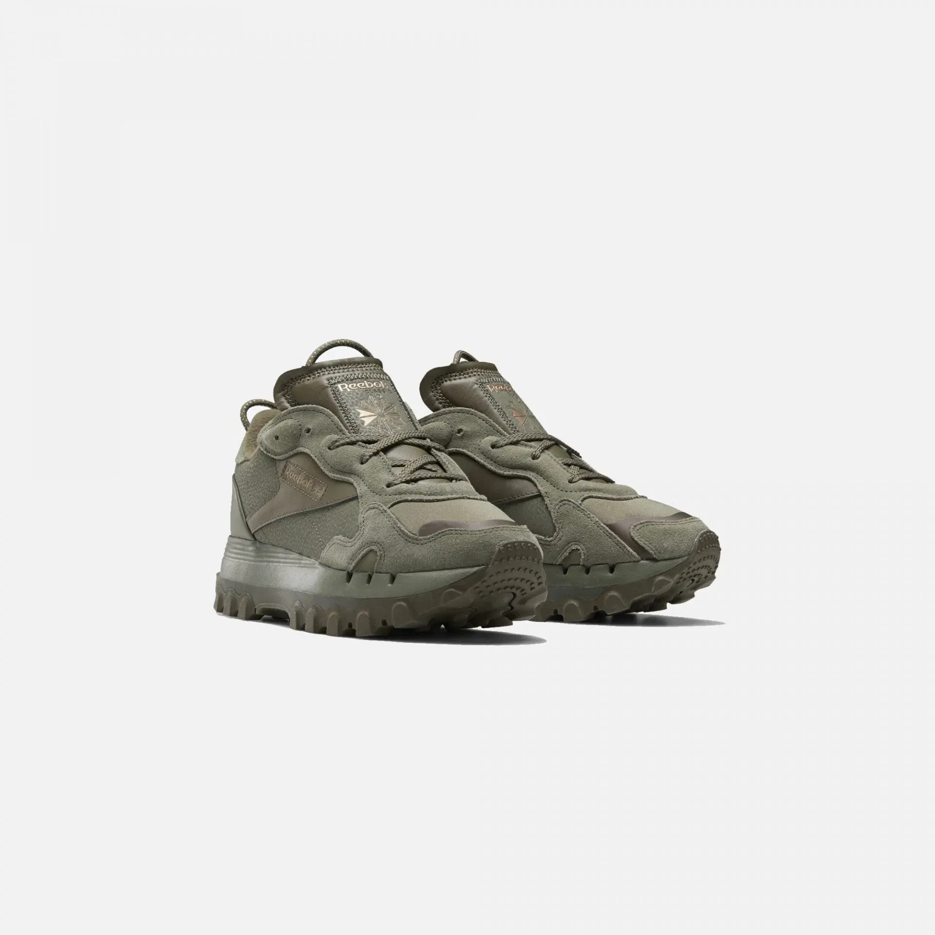 Reebok CARDI B CLASSIC LEATHER HUNTER GREEN