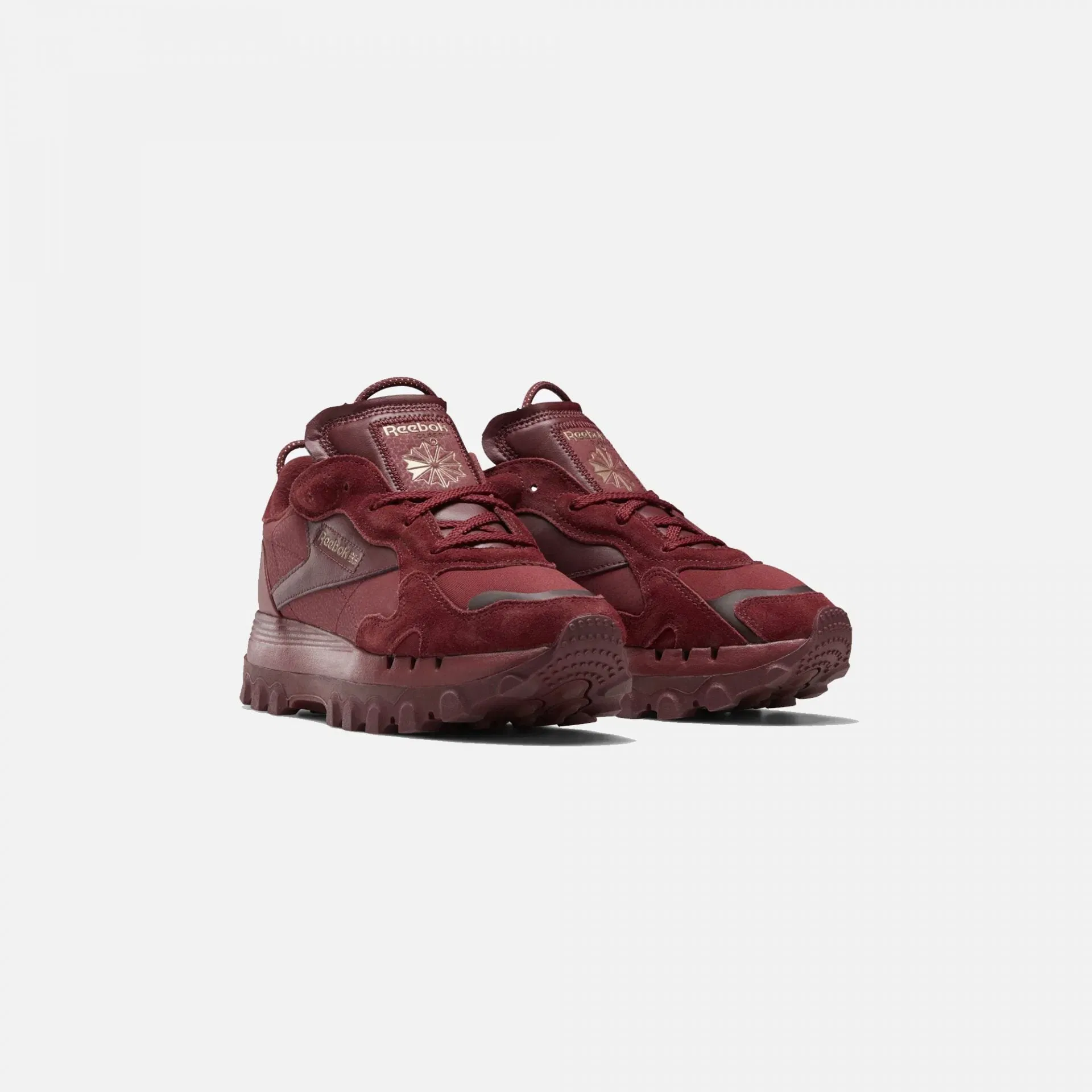 Reebok CARDI B CLASSIC LEATHER TRIATHALON RED