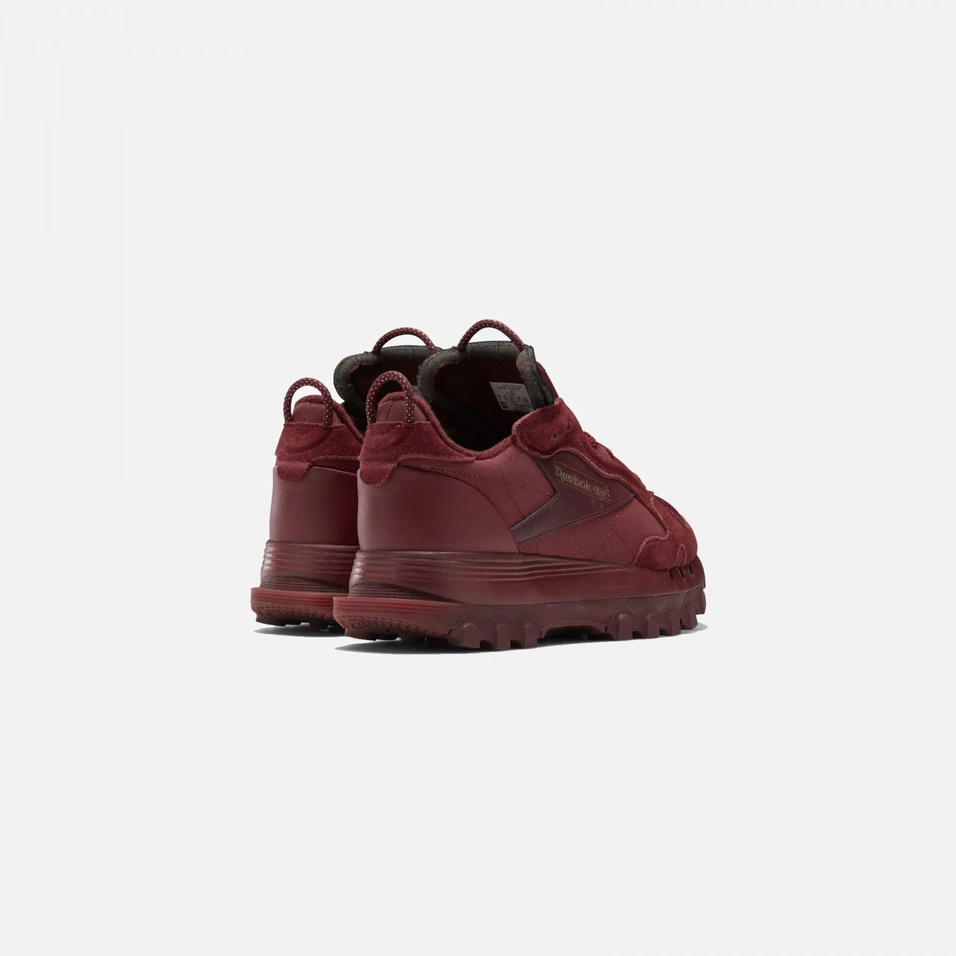 Reebok CARDI B CLASSIC LEATHER TRIATHALON RED