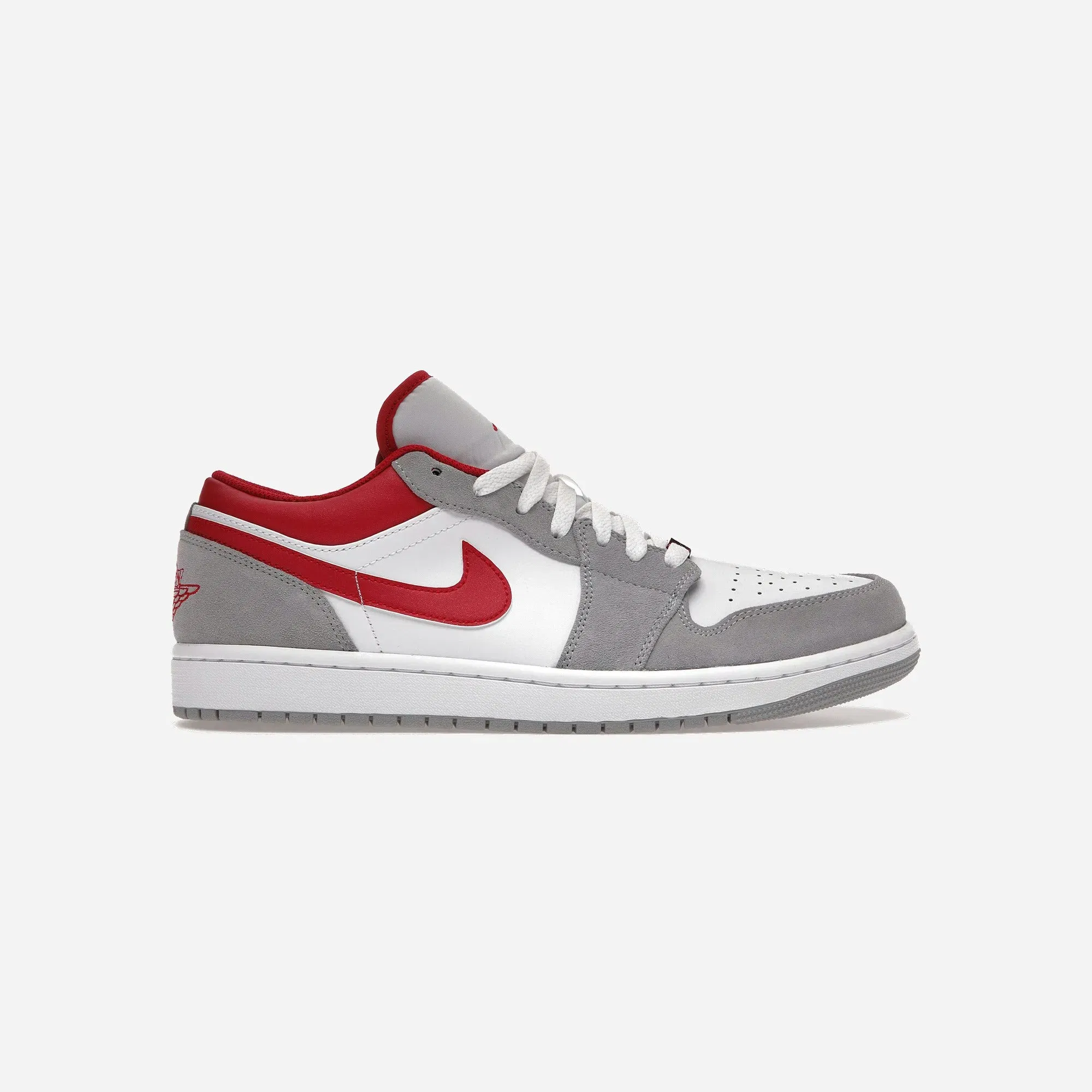 Jordan 1 Low SE Light Smoke Grey Gym Red