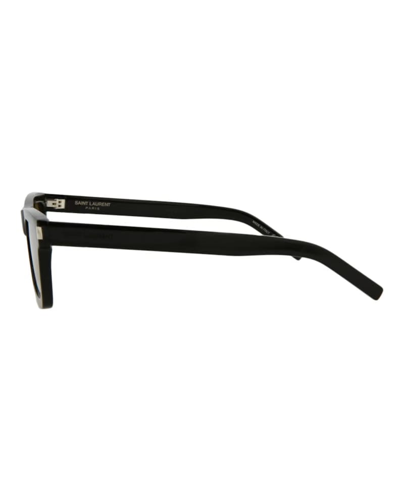 Saint Laurent Square Sunglasses Black/Black/Yellow (SL461BETTY-30011401-008)
