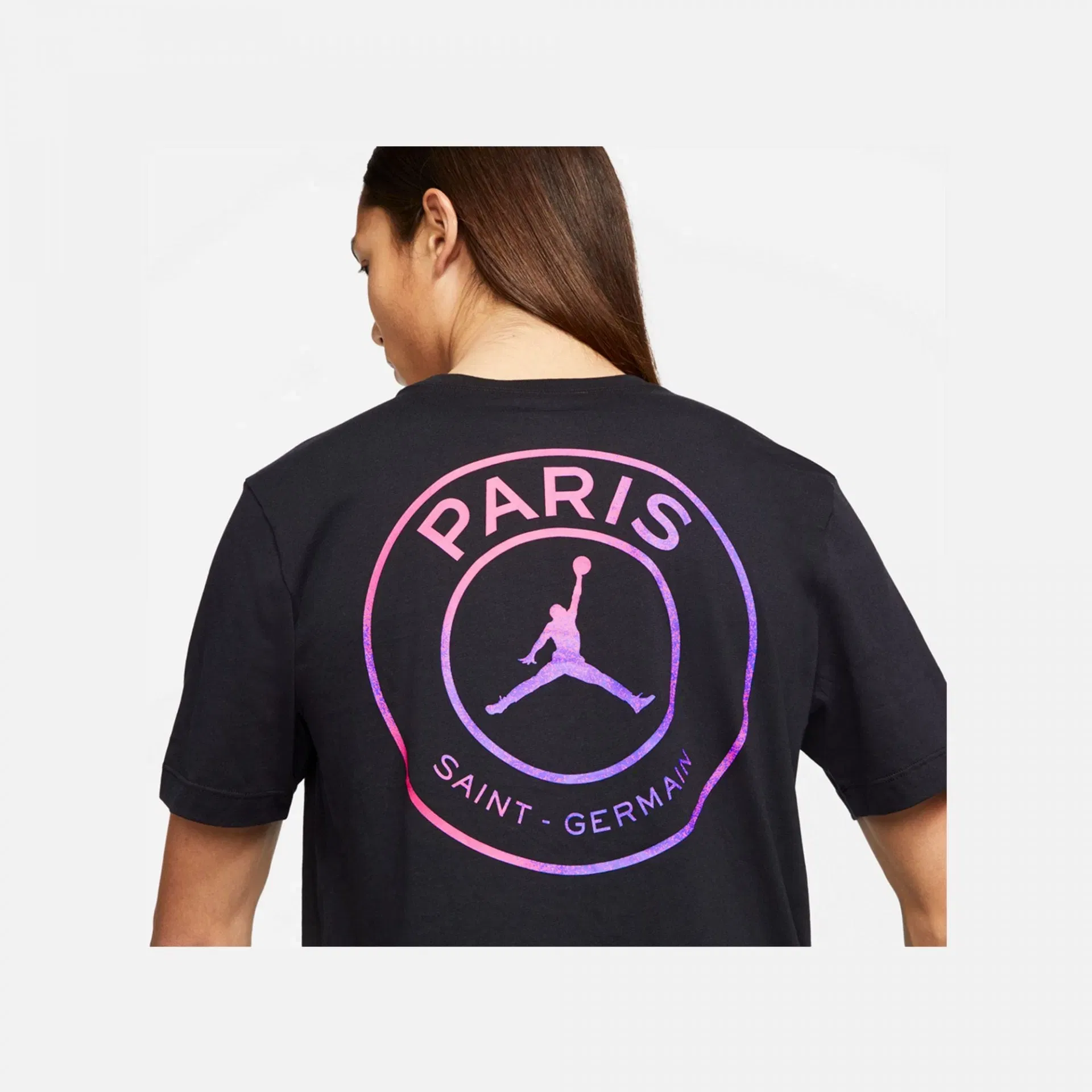 Nike PSG LOGO T-SHIRT BLACK